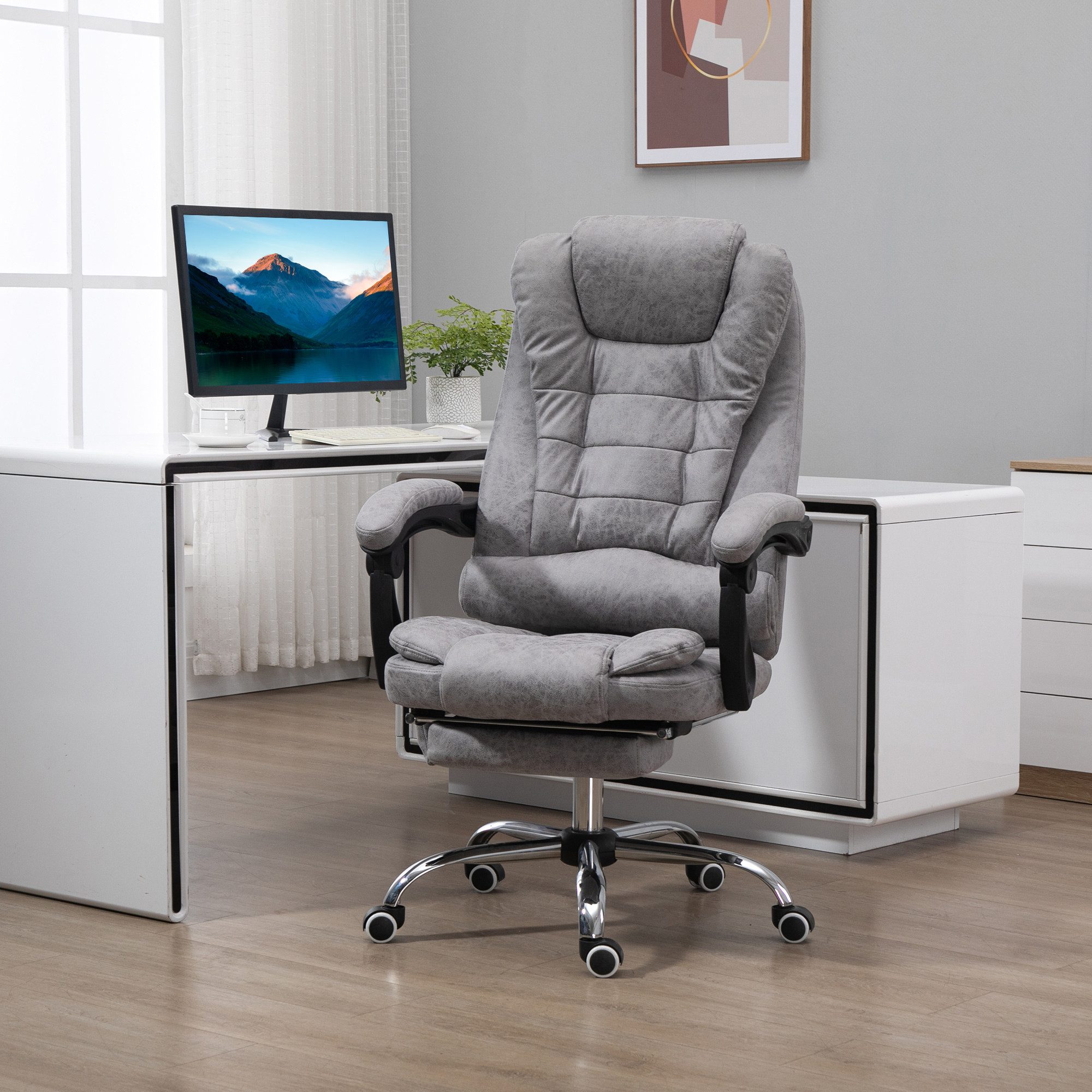 DOPWii Bürostuhl Ergonomischer Schreibtischstuhl mit Massagefunktion, günstig online kaufen