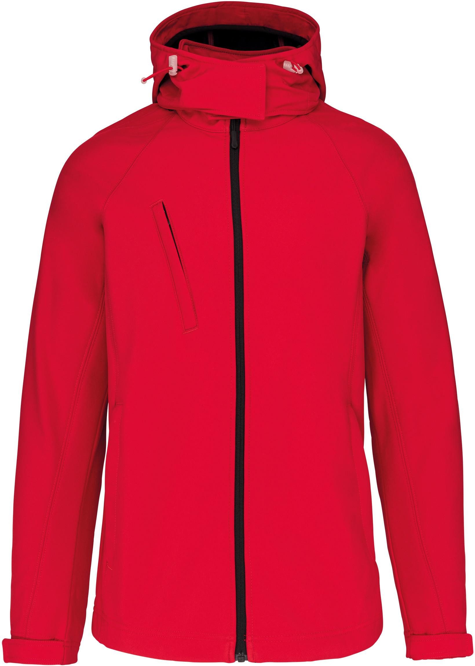 Kariban Softshelljacke Damen Softshell-Jacke mit Abnehmbare Kapuze