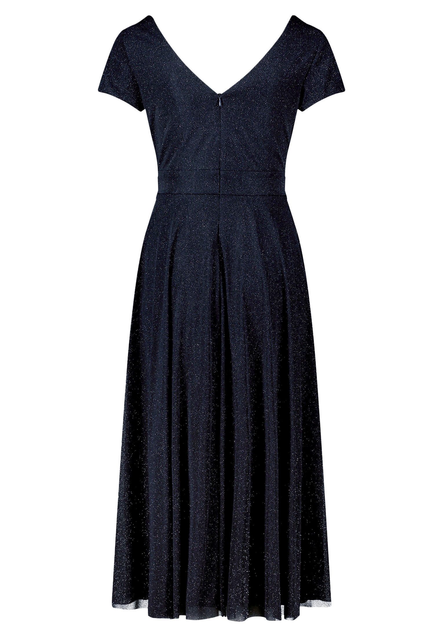 Vera Mont Cocktailkleid Damen im Glitzer-Look Stoff
