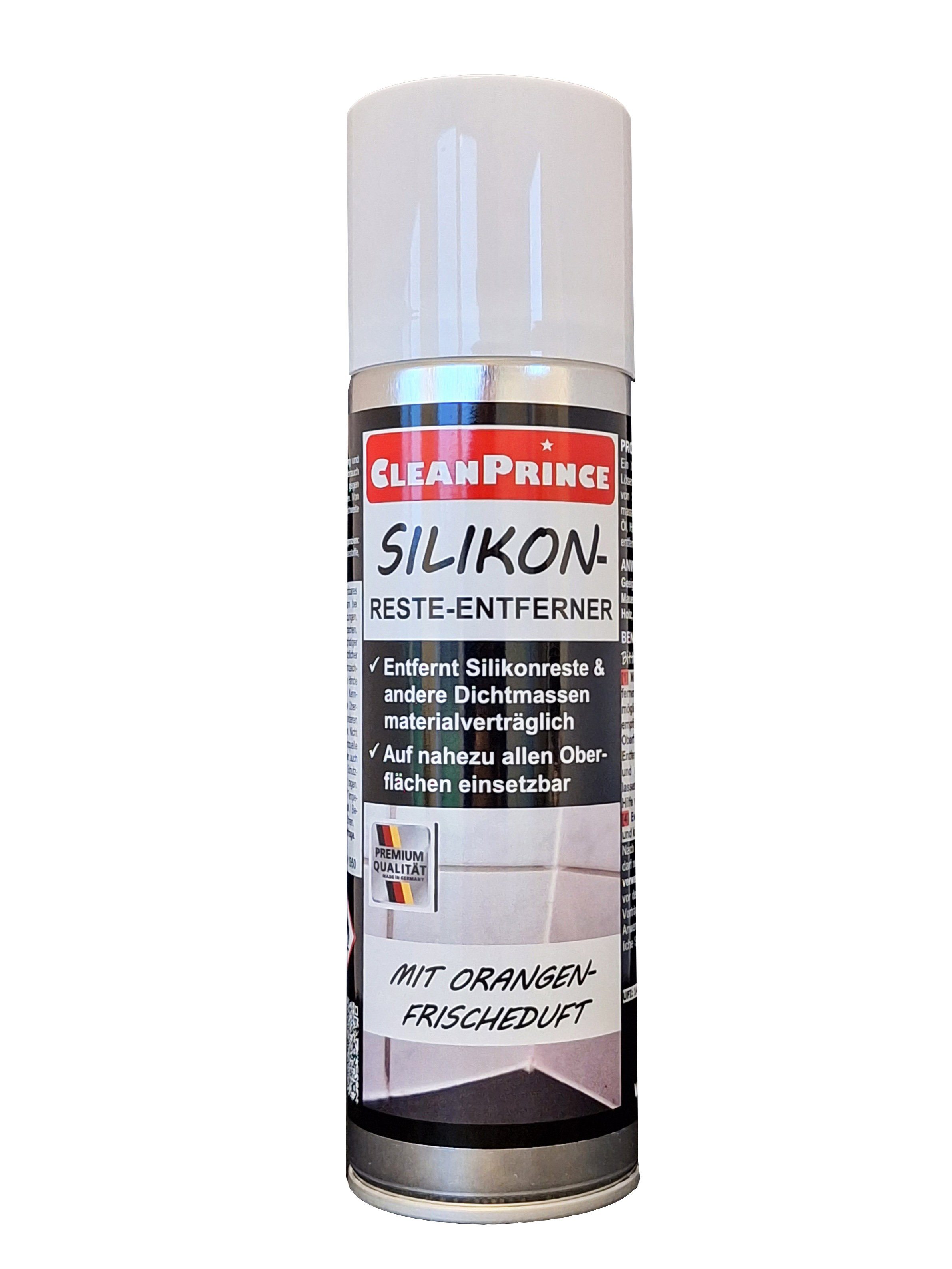 CleanPrince Silikonreste-Entferner Silikonentferner CP550020 Reinigungsspray (Spezialspray auf Lösemittelbasis)