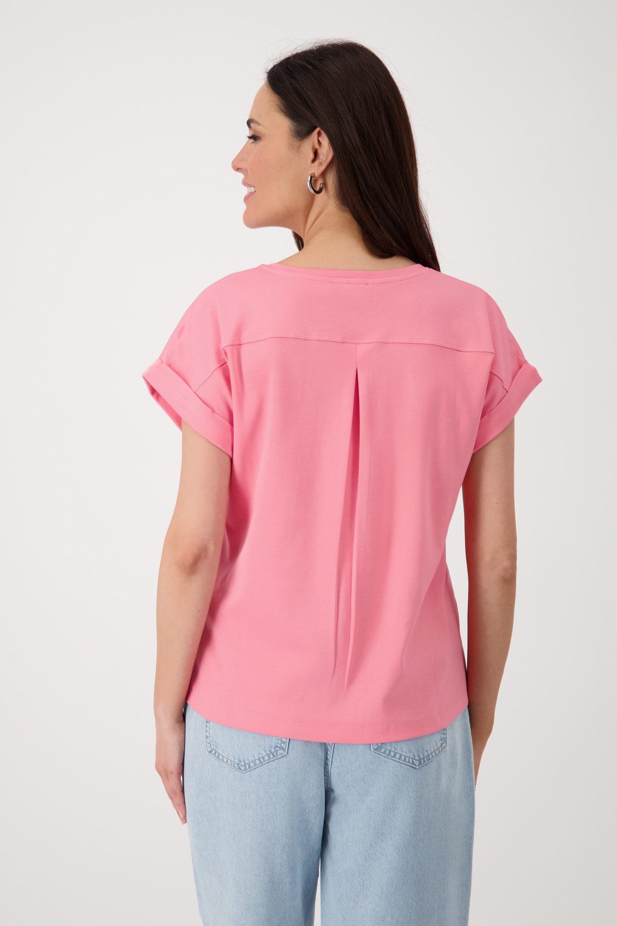 Monari T-Shirt Shirt Basic Pima uni günstig online kaufen