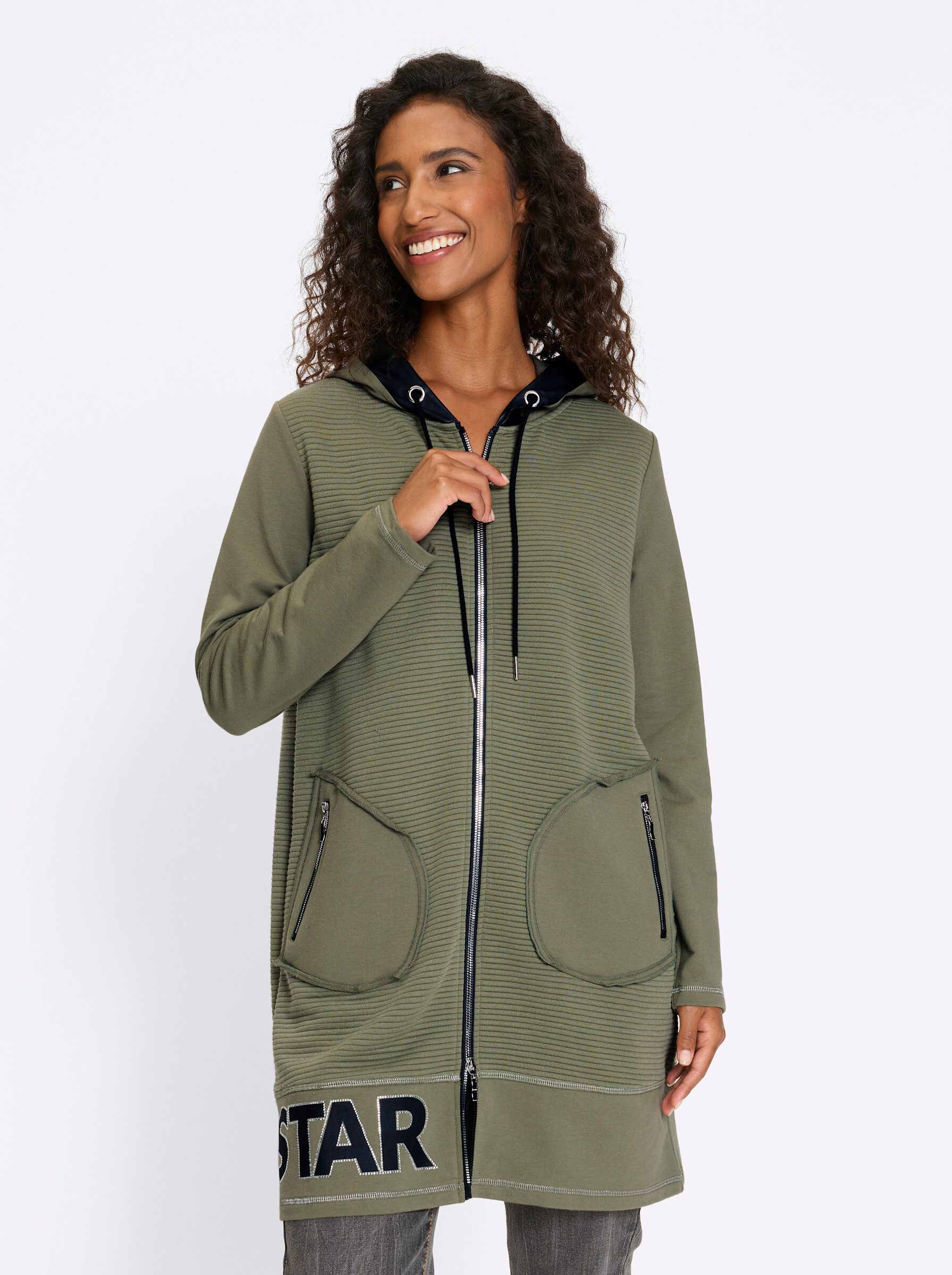 heine Shirtjacke Shirtjacke Langarm