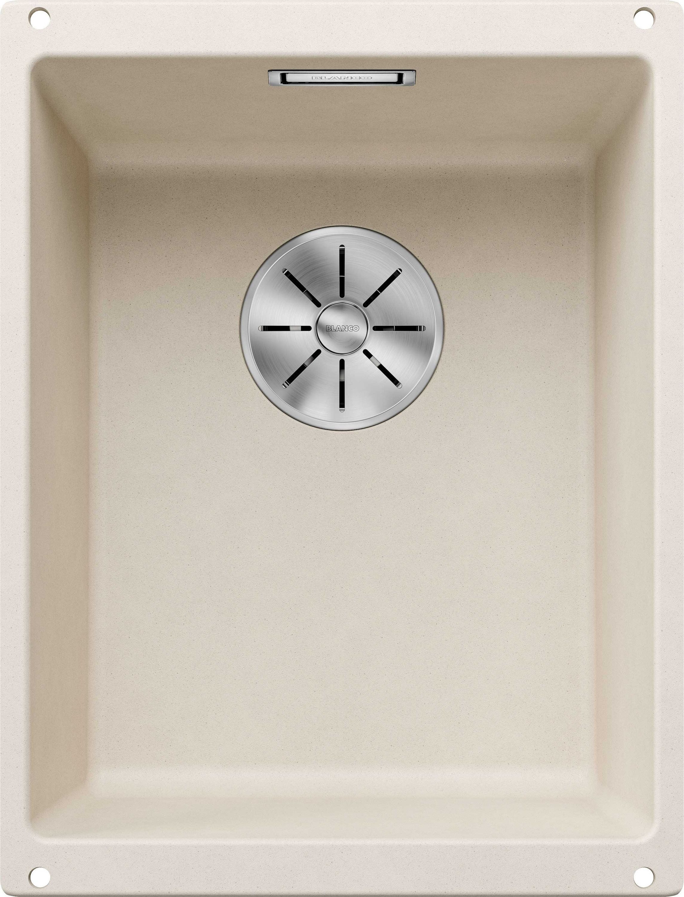 Blanco SUBLINE 480/320-U Küchenspüle – Unterbau-Spüle In Café-Farbe, 1½ Becken Aus Robustem SILGRANIT® PuraDur®