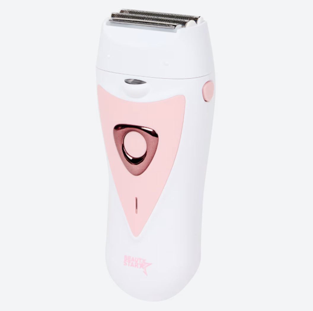 Spectrum Beauty-Trimmer Lady Shaver aufladbar mit Zubehör Elektrischer Rasierer