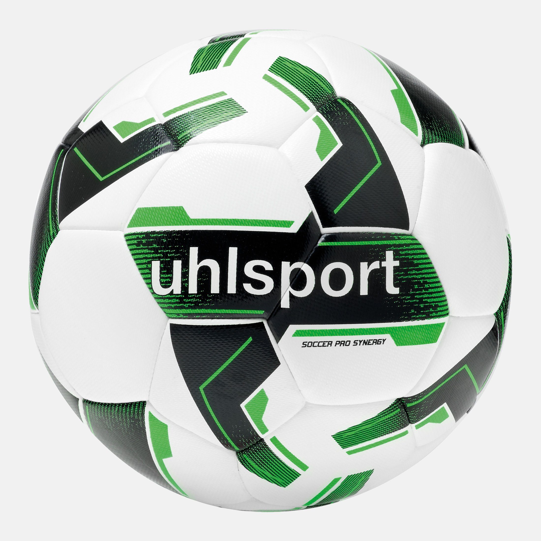 grün Fußball uhlsport PRO Fußball weiß/schwarz/fluo SOCCER uhlsport SYNERGY