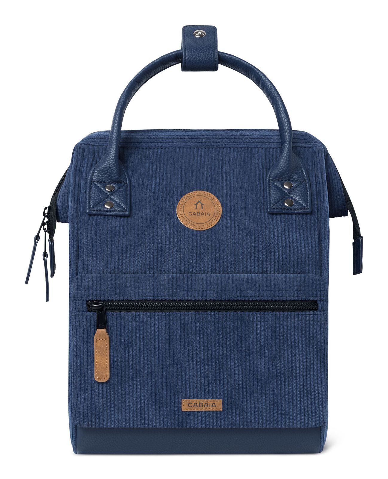 CABAIA Rucksack Recycled Velvet Backpack (Set, 3-tlg)