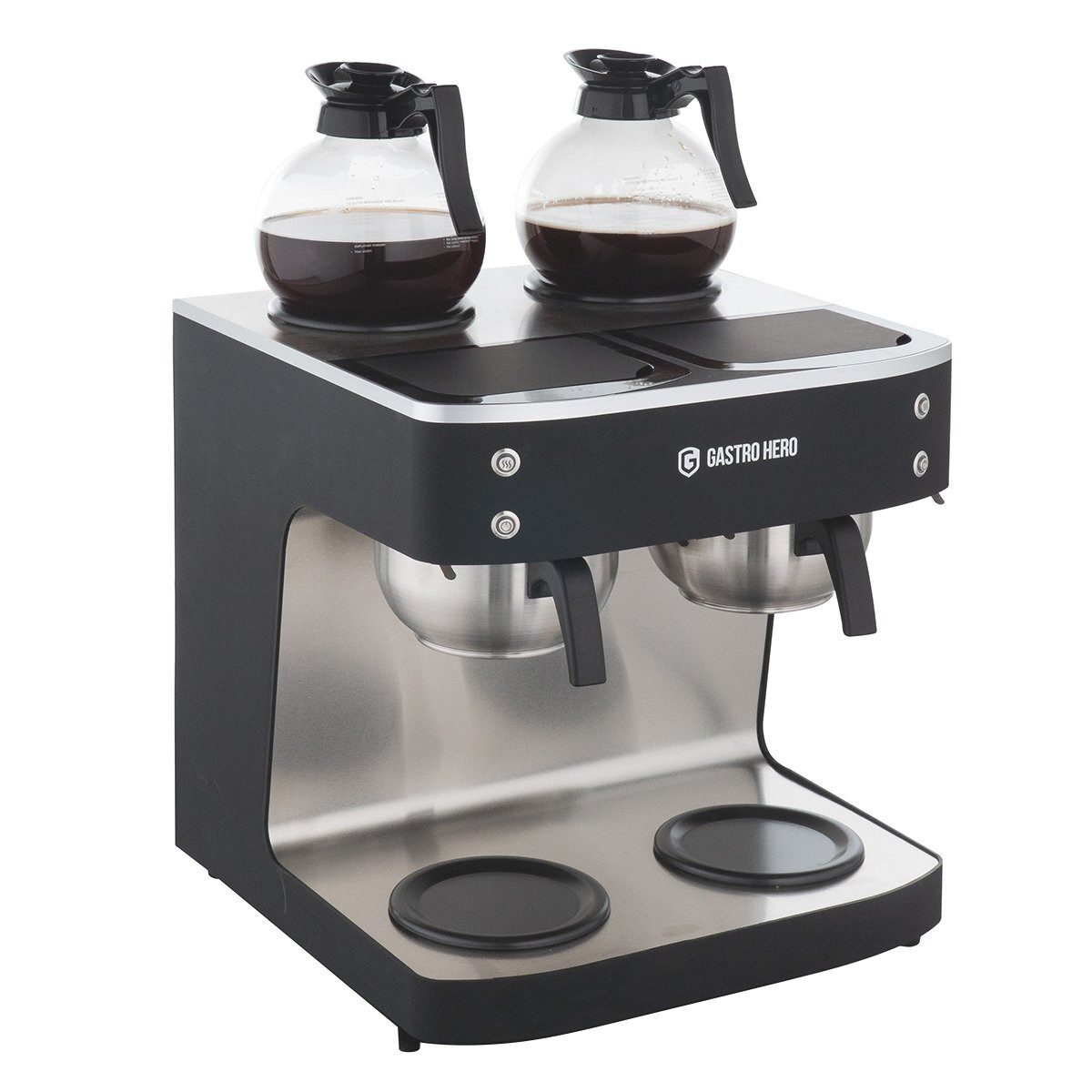 GastroHero Filterkaffeemaschine Filterkaffeemaschine – 2x 2 Liter - Gastronomie & Büro