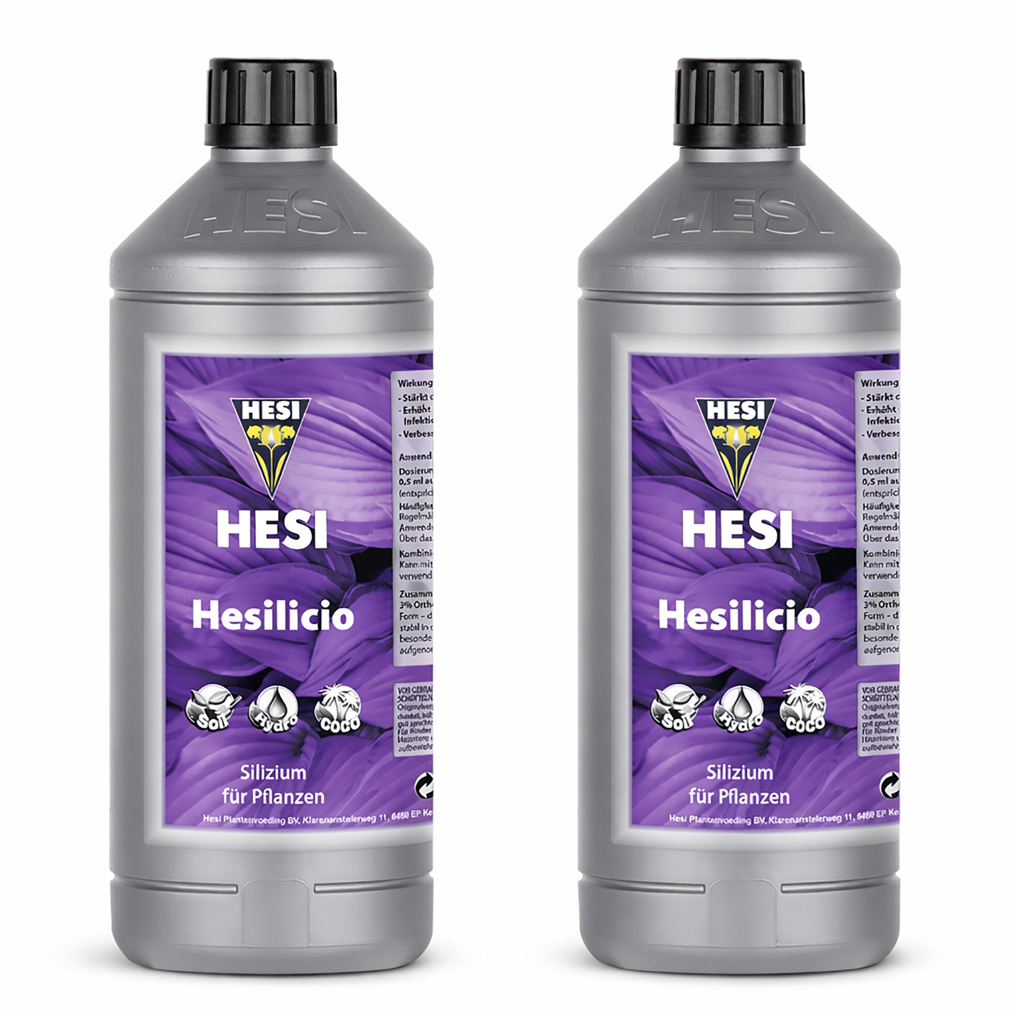 HESI Pflanzendünger 2 x 1 Liter HESI Hesilicio Siliziium-Booster, 2-St., 2 x 1 Liter
