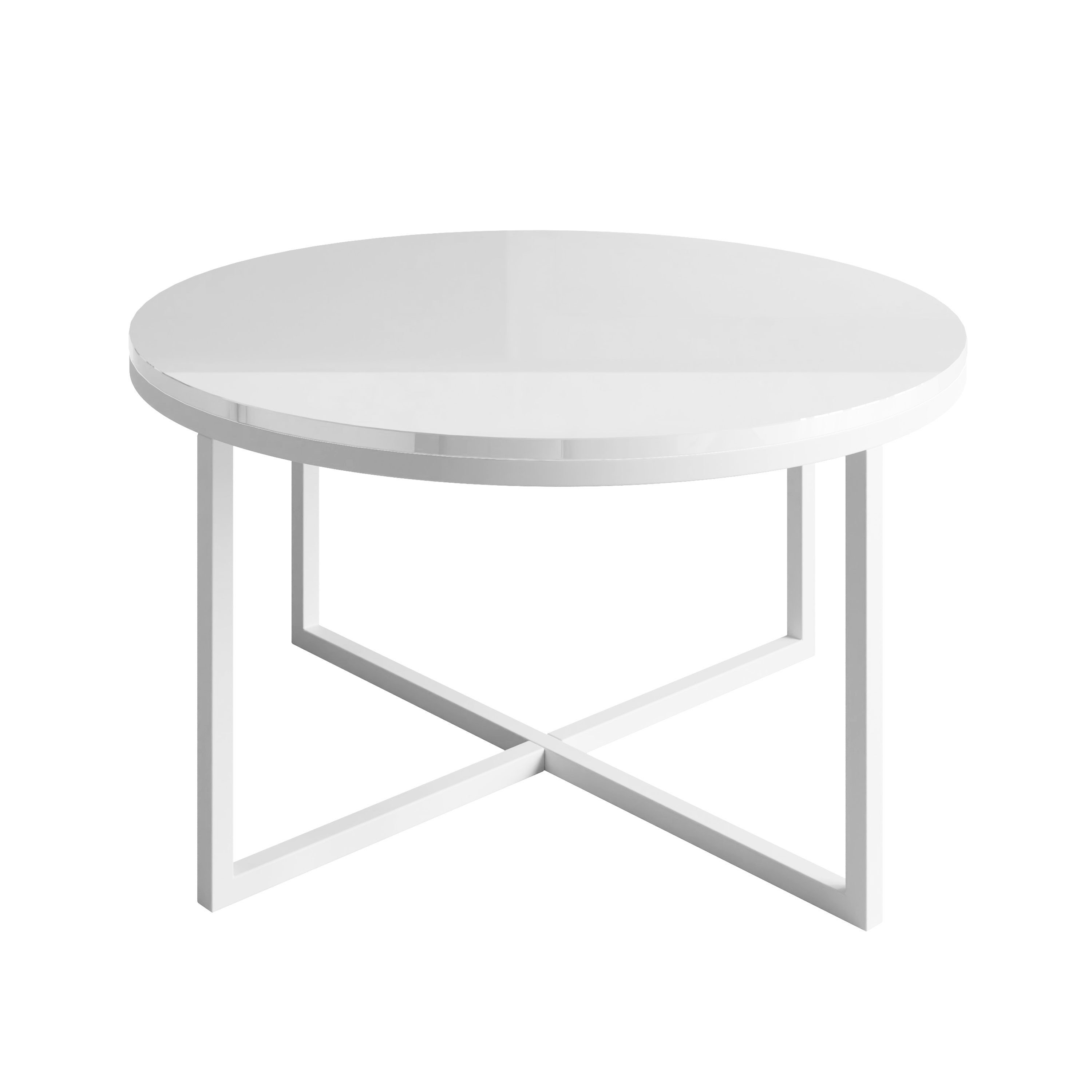 Couchtisch Runder Couchtisch CIRI-X Hochglanz