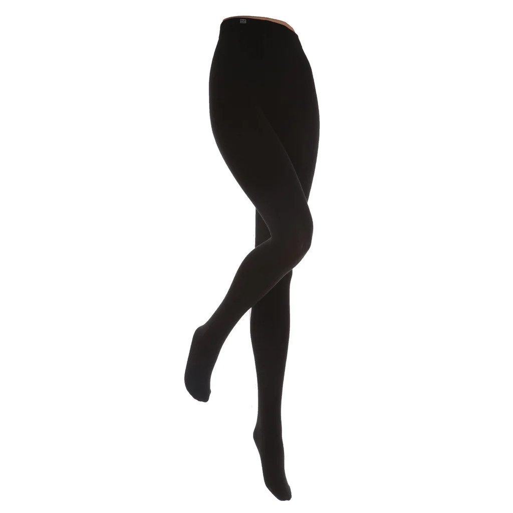 Thermostrumpfhose Damen Strumpfhose Schwarz
