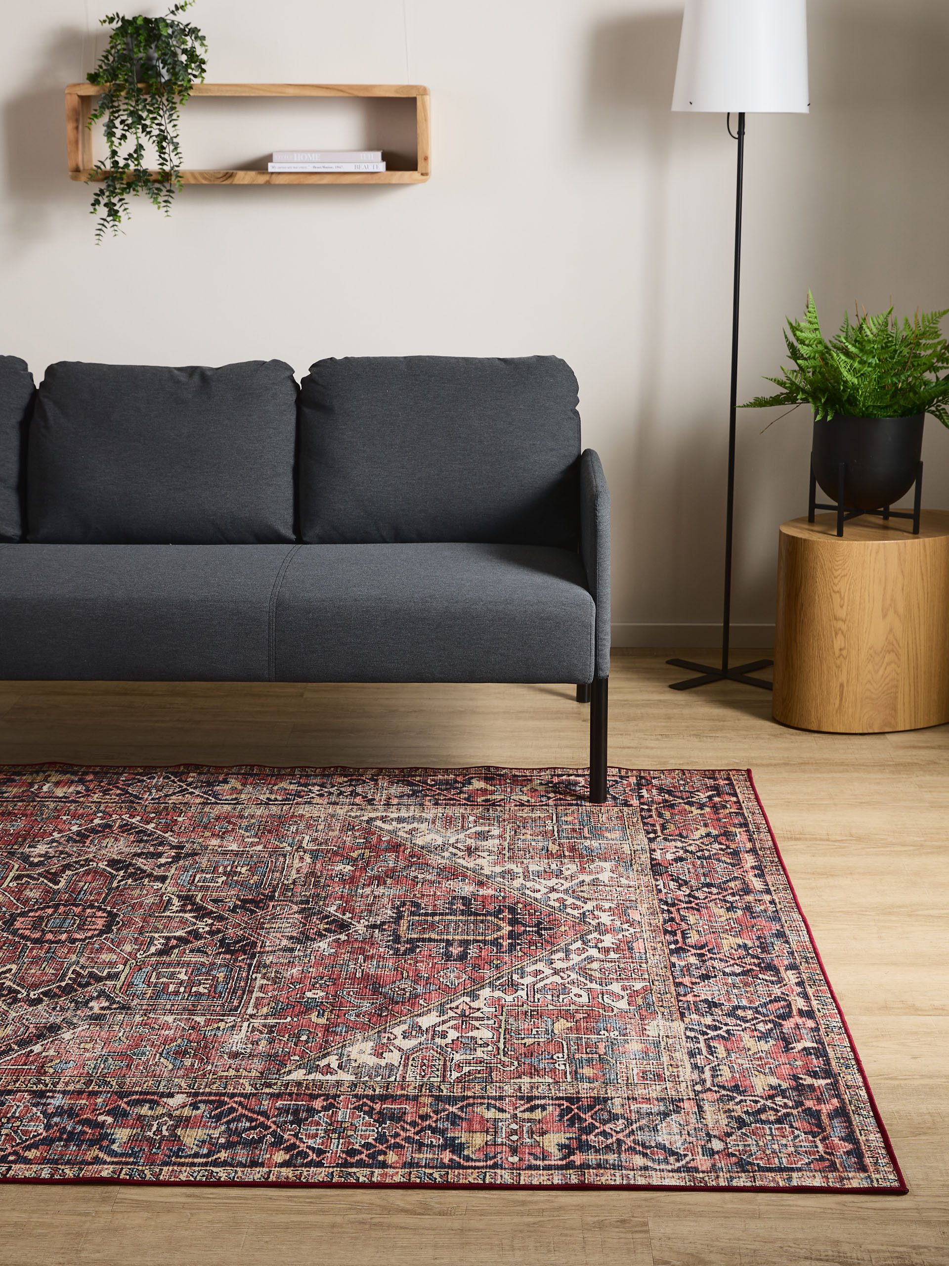 Interiyou Teppich Gent, Rechteckig, Höhe: 5 mm, Vintage Kurzflor für Wohnzi günstig online kaufen