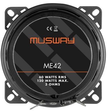 Musway ME42 10cm Koax Lautsprecher Auto-Lautsprecher (Musway ME42 - 10cm Koax Lautsprecher)