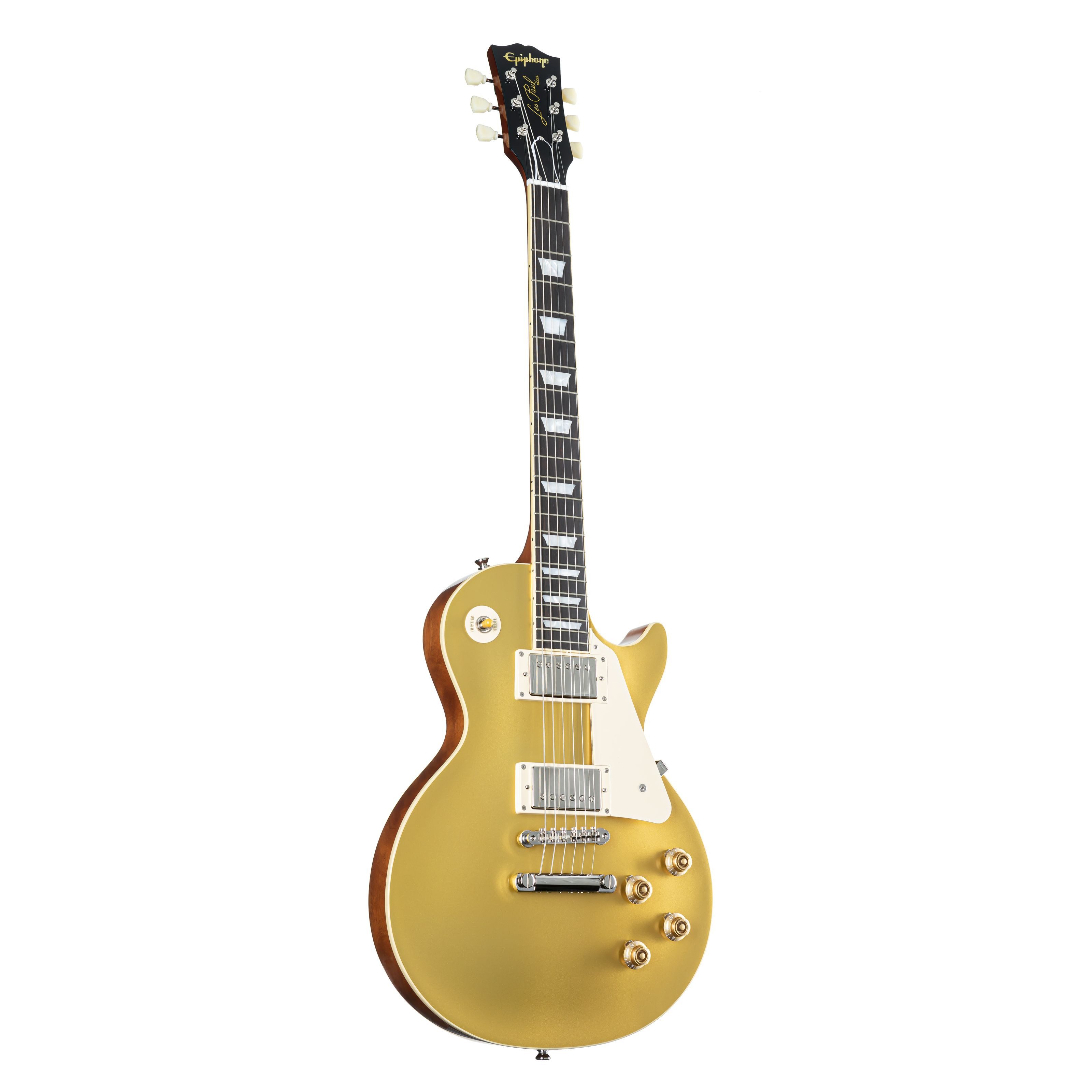 Epiphone E-Gitarre, E-Gitarren, Single Cut Modelle, 1957 Les Paul Goldtop Reissue Double Gold - Single Cut E-Gitarre