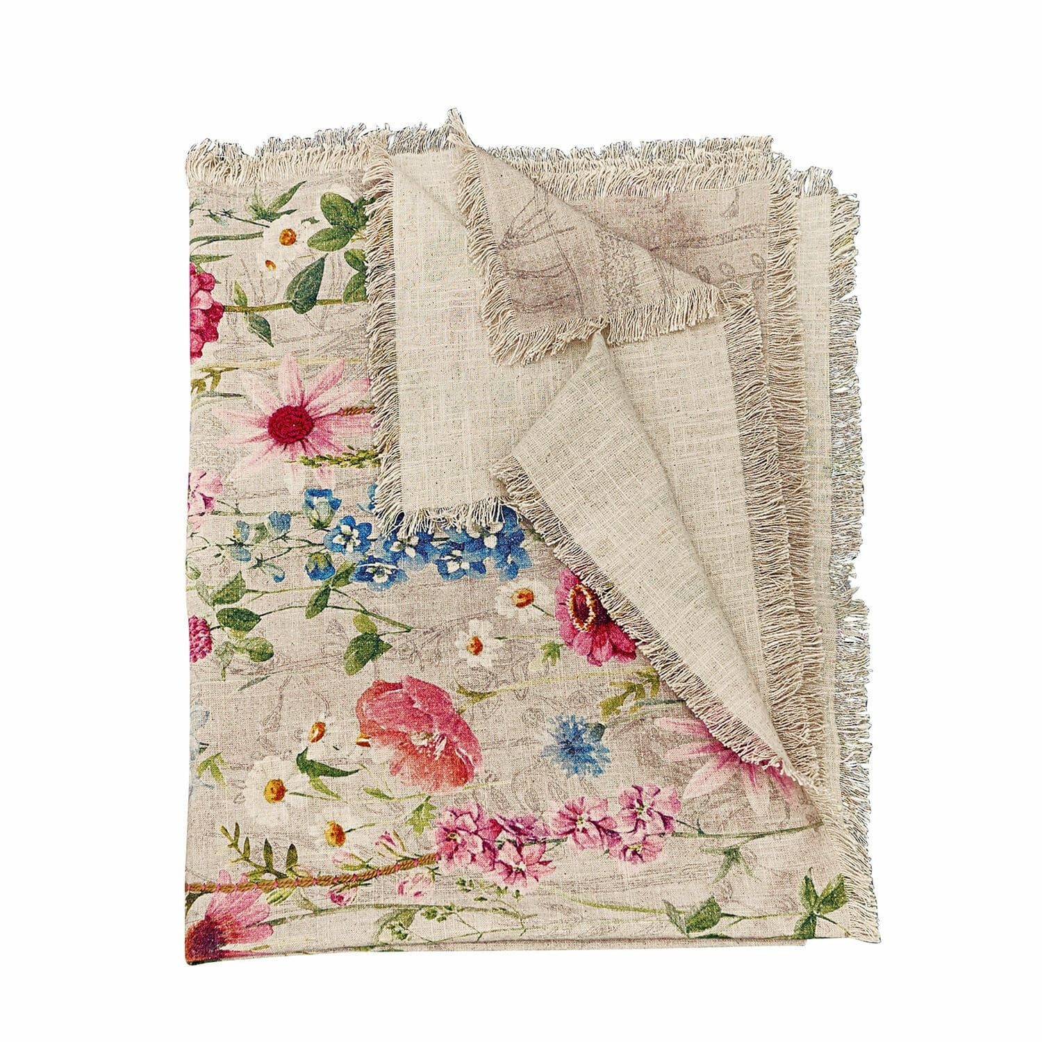 Mirabeau Tagesdecke Plaid Eleonoire bunt günstig online kaufen