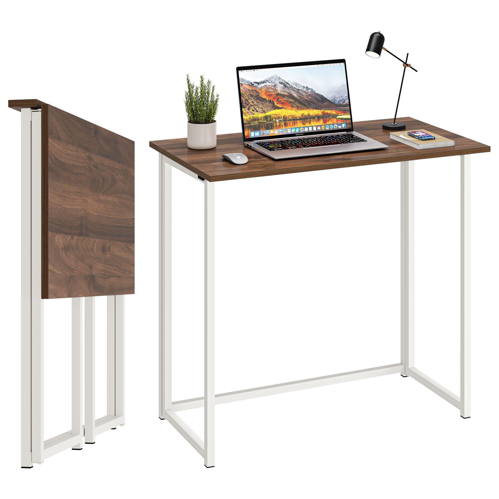 NAIMP Schreibtisch faltbar Computertisch Klapptisch Arbeitstisch Bürotisch günstig online kaufen