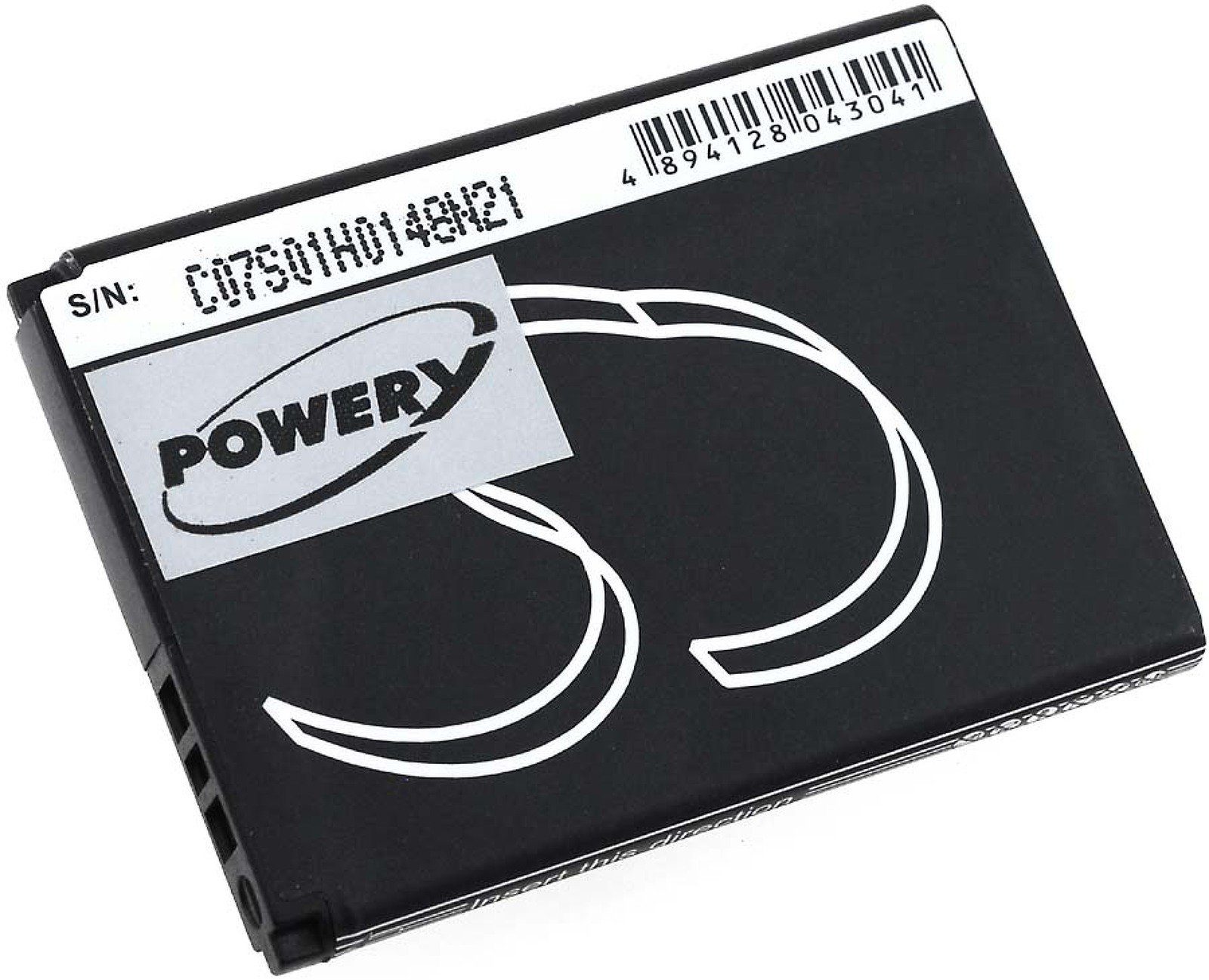 Powery Akku für Vodafone Typ CAB30B4000C1 Handy-Akku 600 mAh (3.7 V)