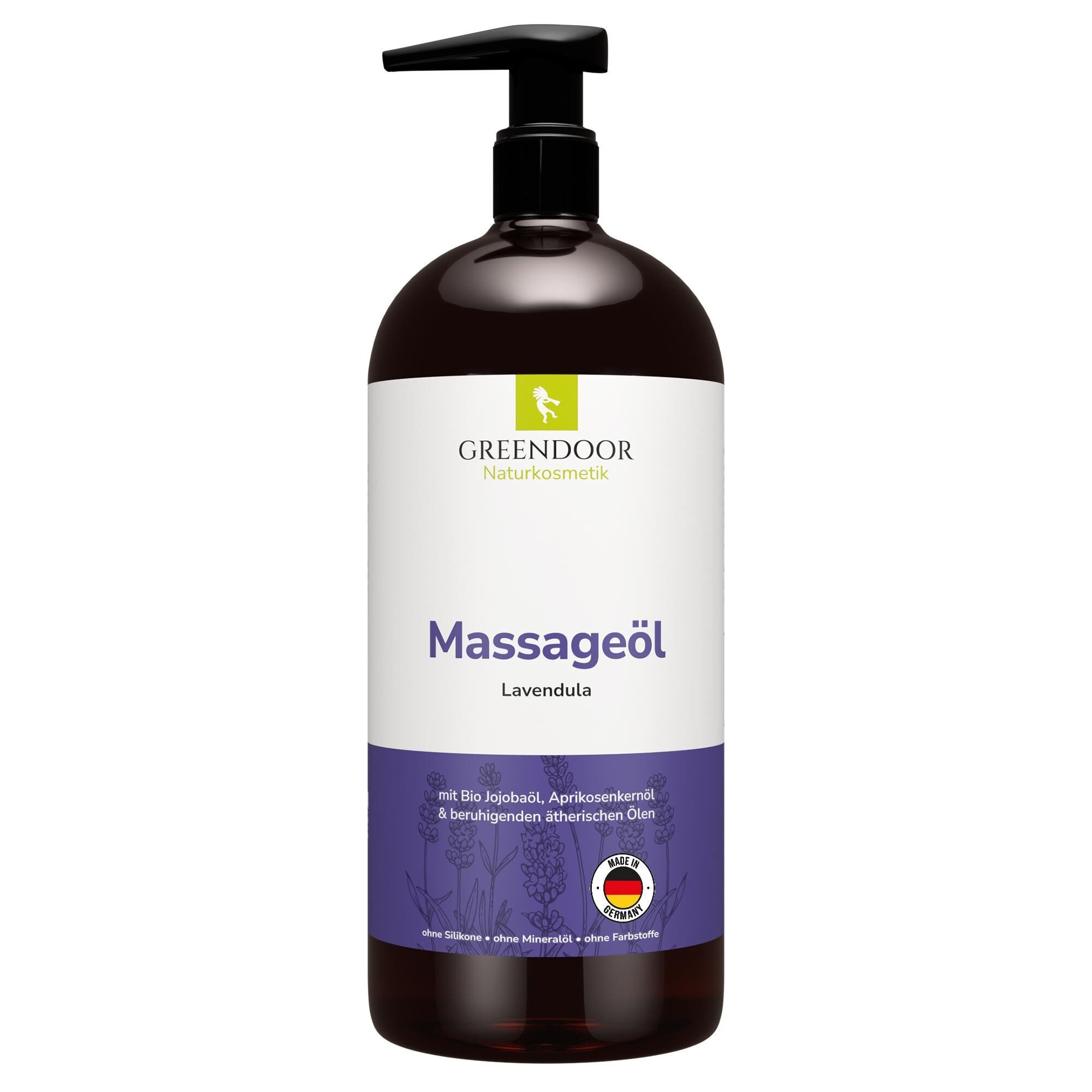GREENDOOR Massageöl Massageöl XL Lavendula