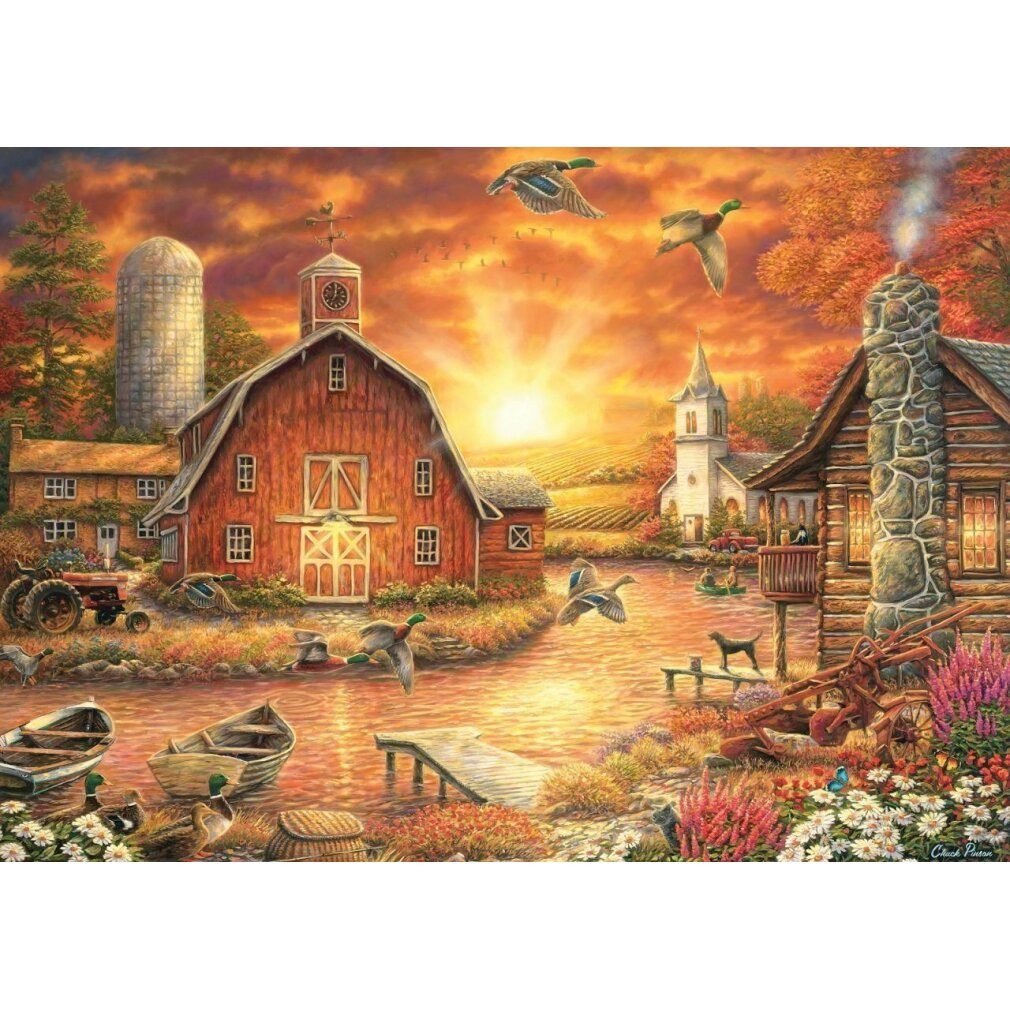 ART PUZZLE Puzzle New Day Puzzle 3000 Teile, Puzzleteile