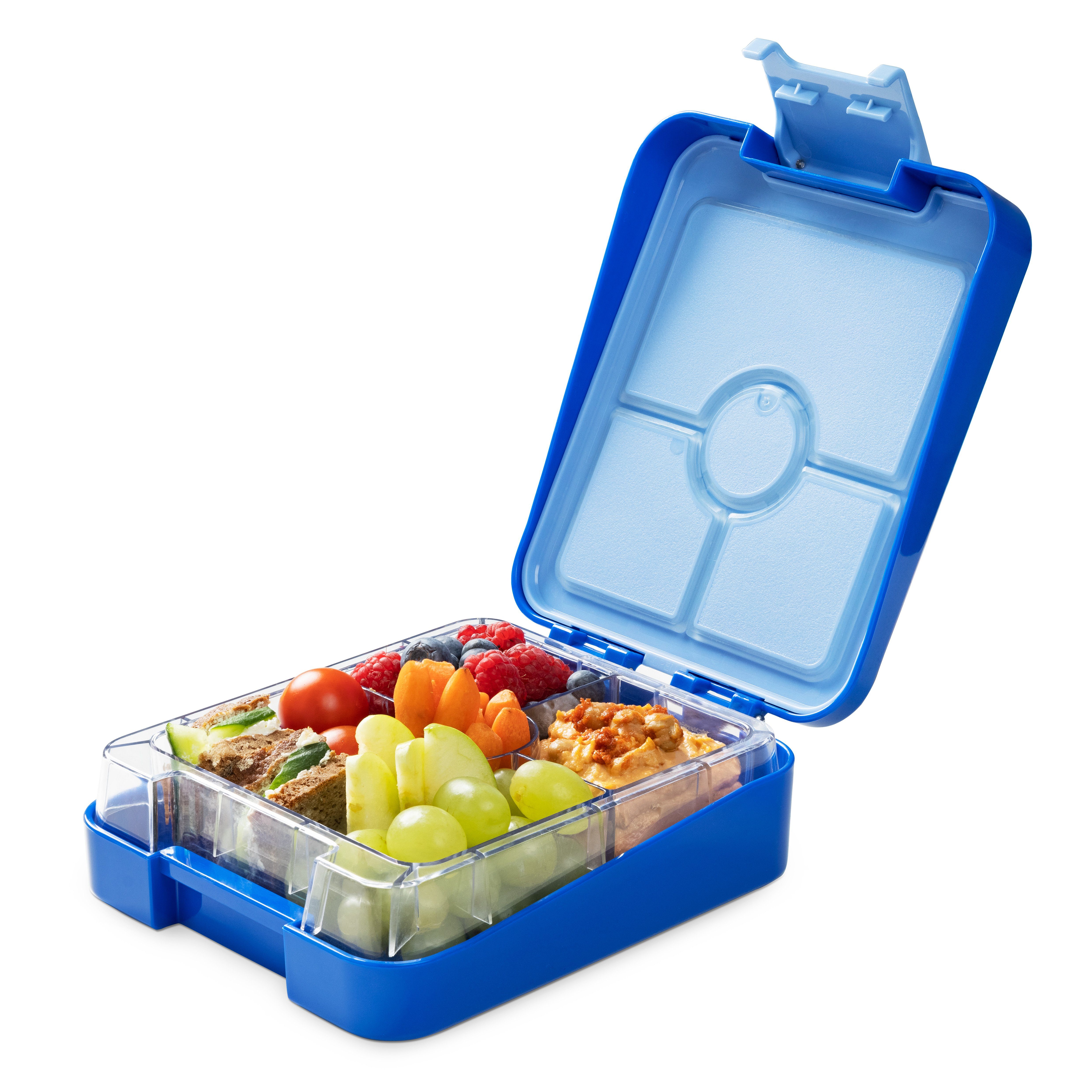 Navaris Lunchbox, Kunststoff, (1-tlg), Bento Box Brotdose Vesperbox -  auslaufsicher mit variablen Fächern - herausnehmbare Innenschale - für  Jungs und Mädchen online kaufen | OTTO