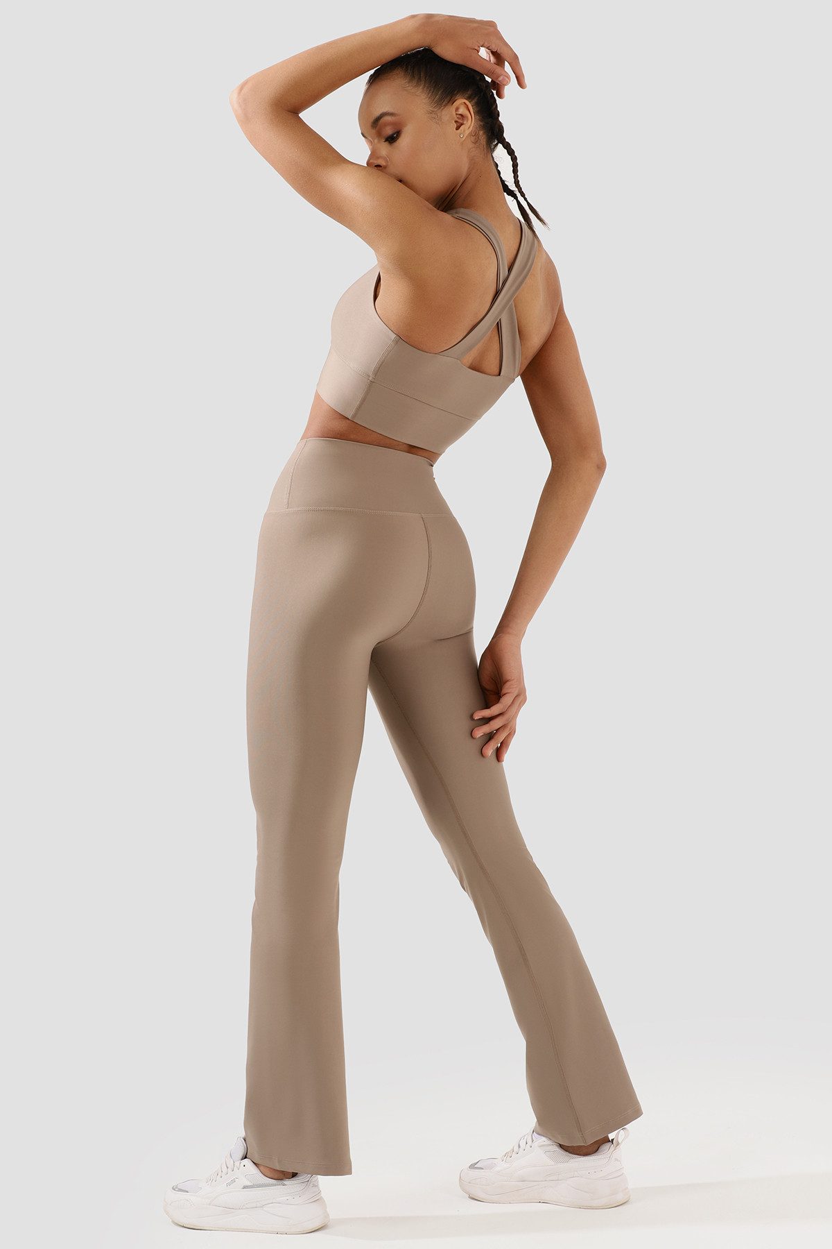 Superstacy Leggings Nichole Flare Hoch taillierte Leggings