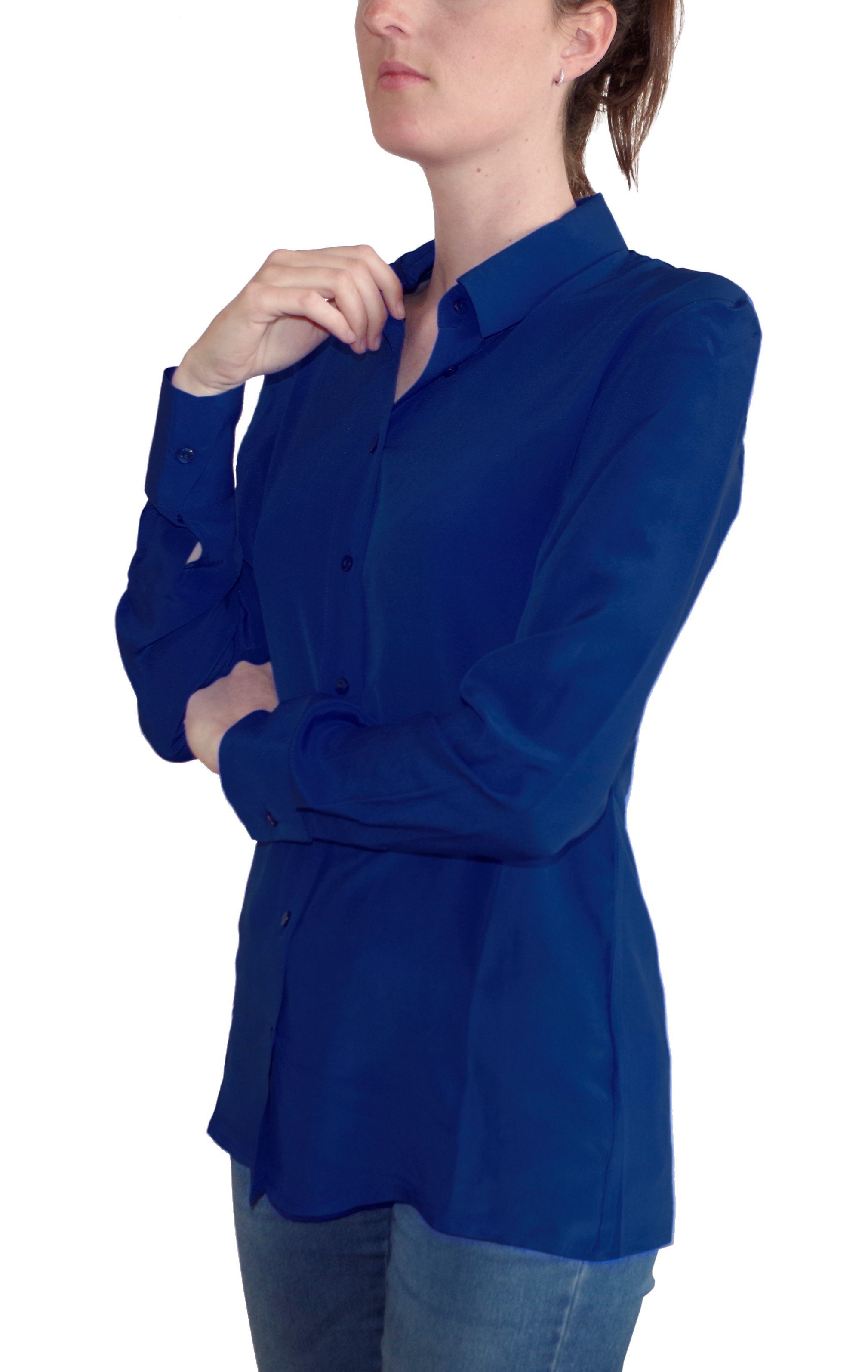 Posh Gear Seidenbluse Damen Seidenbluse Collettoseta günstig online kaufen