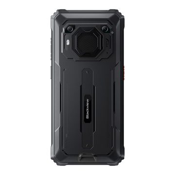 blackview BV6200 Smartphone (6.56 Zoll, 64 GB Speicherplatz, 13 MP Kamera, 13000mAh Akku, 98dB Lautsprecher, Face ID/GPS/IP69K/Handschuh-Modus)