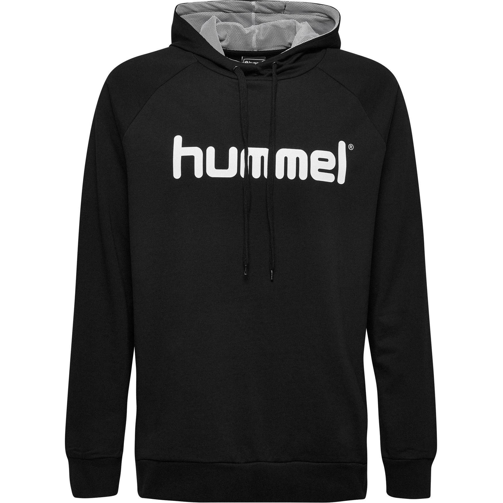 hummel Hoodie Logo Hoodie Kapuzen in HMLGO 5137 Pullover Schwarz