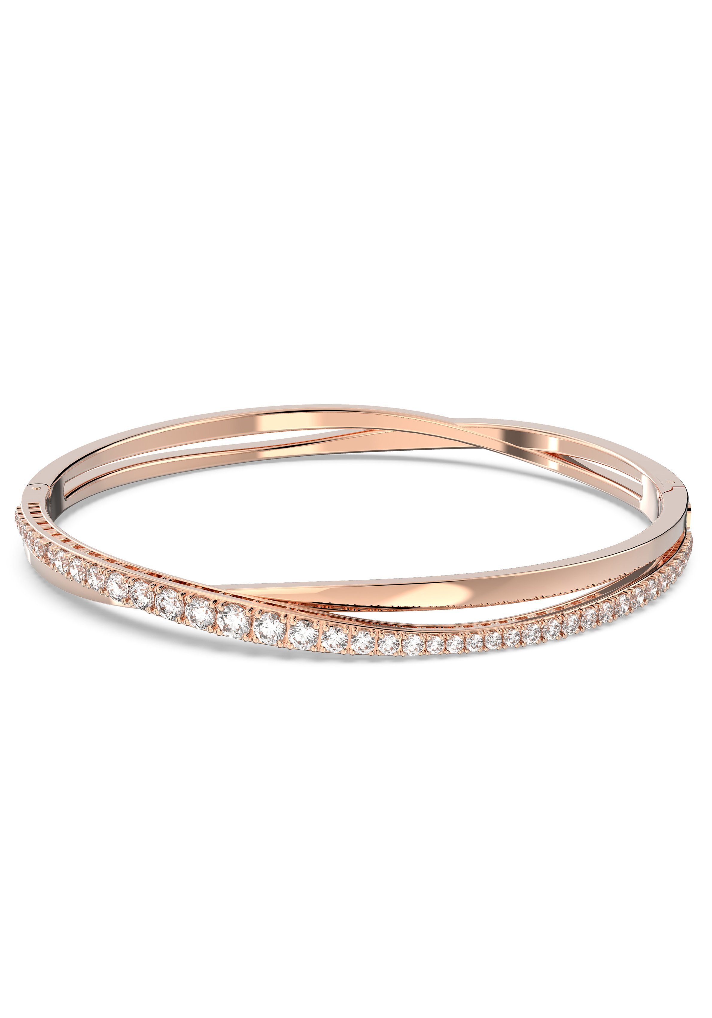 Swarovski Armreif Twist, mit Swarovski® Kristall günstig online kaufen