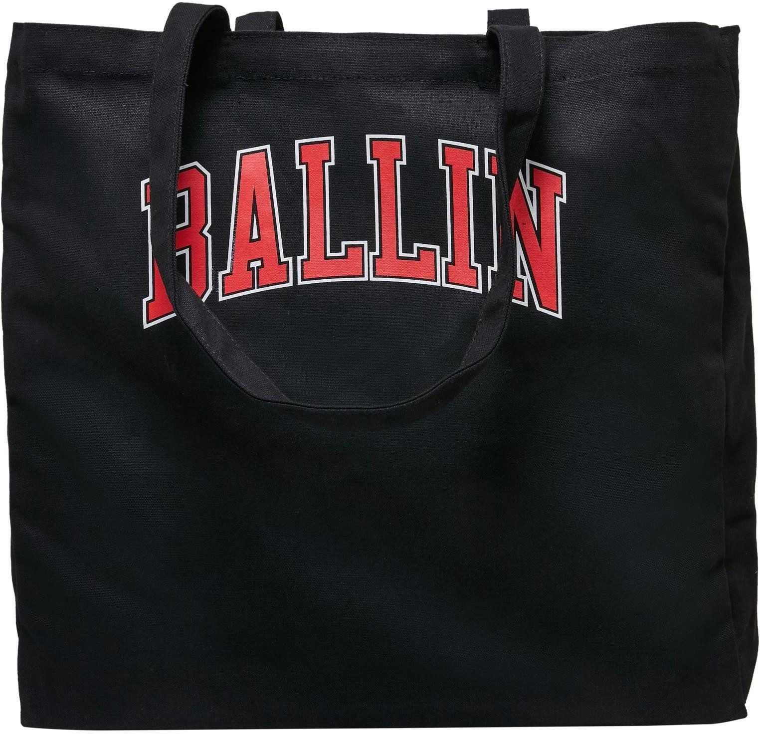 Mister Tee Einkaufsshopper Ballin Oversize Canvas Tote Bag Einkaufstasche