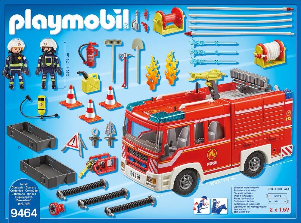 Playmobil® Feuerwehr-Rüstfahrzeug (9464), My Action Heroes Konstruktions-Sp günstig online kaufen