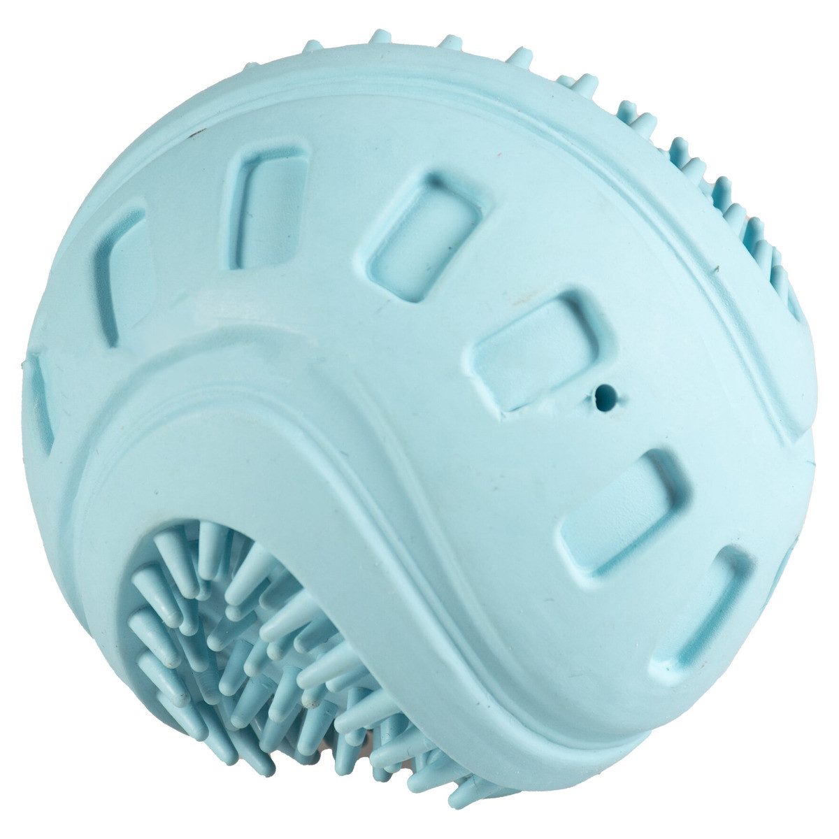 Tierball Hundespielzeug Gigue Ribble-Ball Gummi blau
