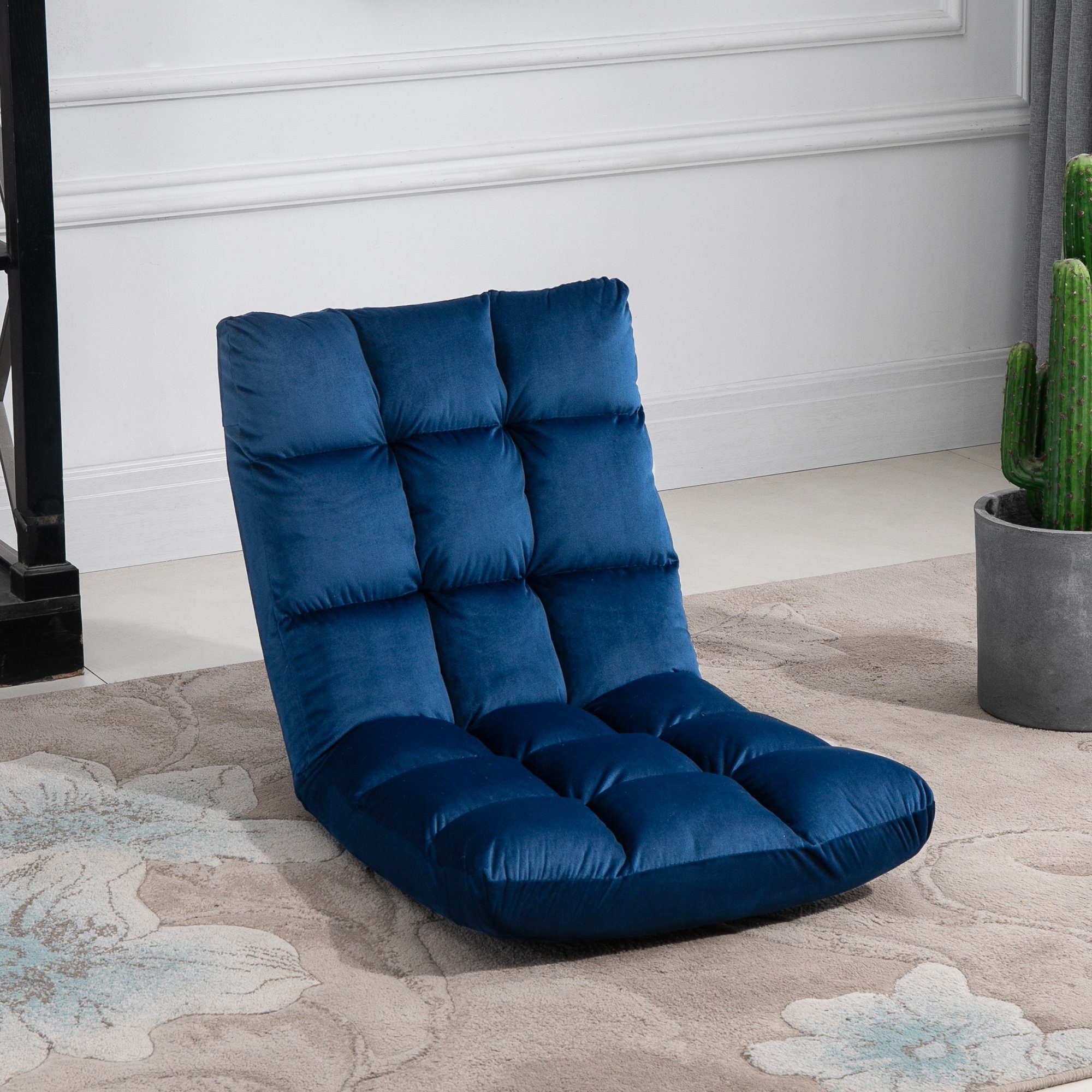 HOMCOM Relaxsessel 3-in-1 Klappbar mit Rückenlehne günstig online kaufen