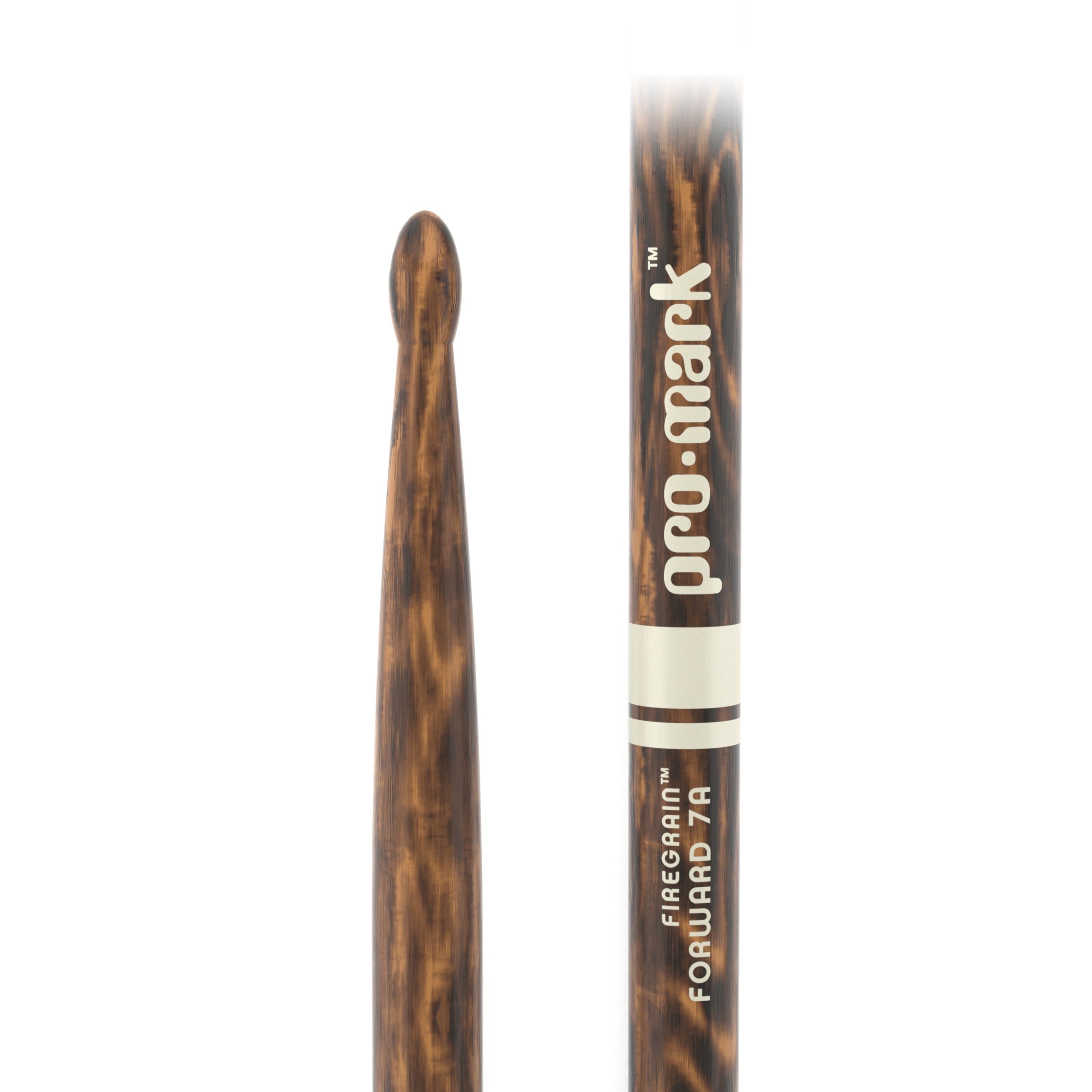 Promark Sticks Drumsticks (Classic 7A FireGrain TX7AW-FG, Sticks, Beater und Mallets, Drumsticks Holztip), Classic 7A FireGrain TX7AW-FG - Drumsticks
