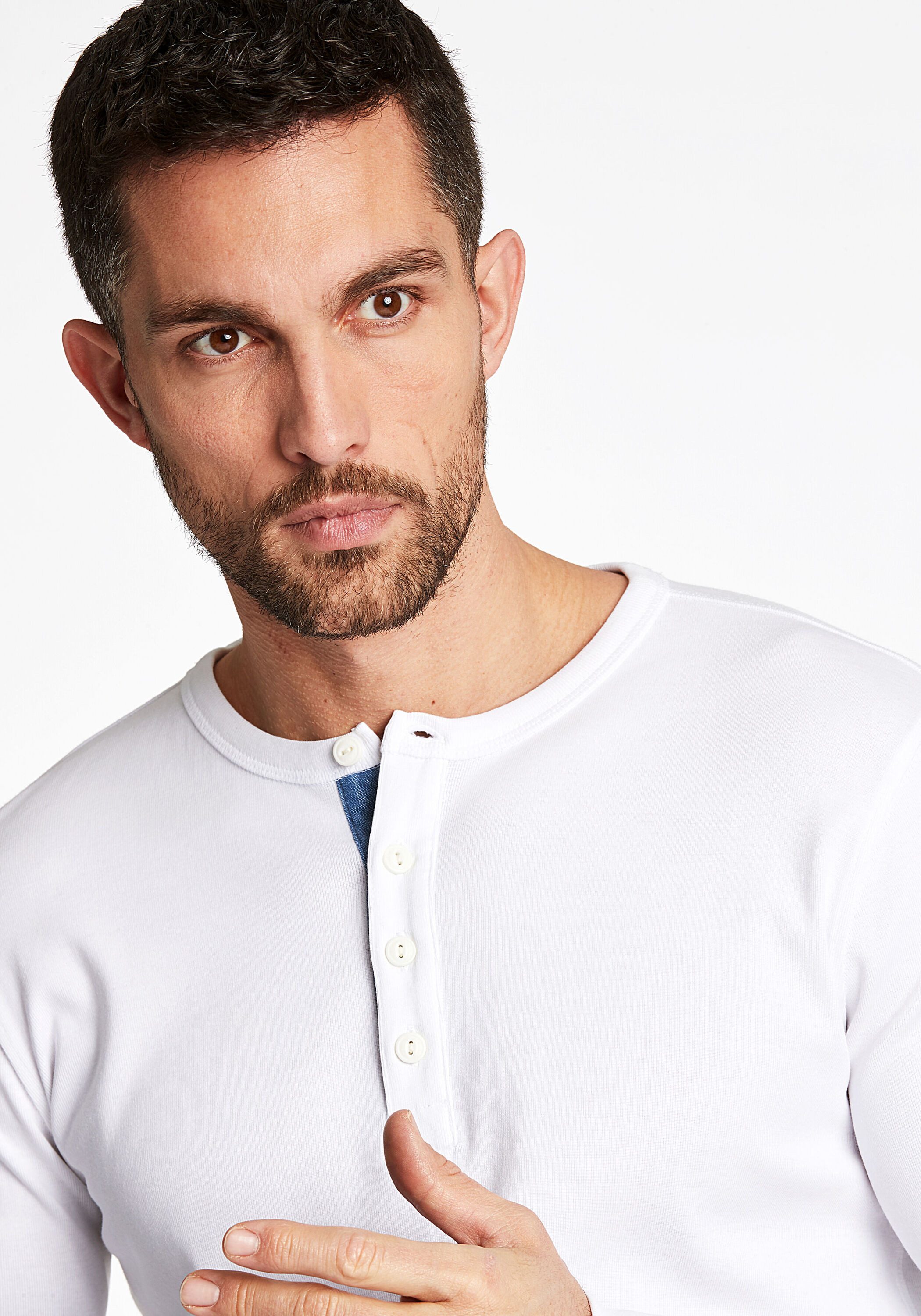 LINDBERGH Langarmshirt T-Shirt (Langarm) Slim Fit – Bild 3 von 5