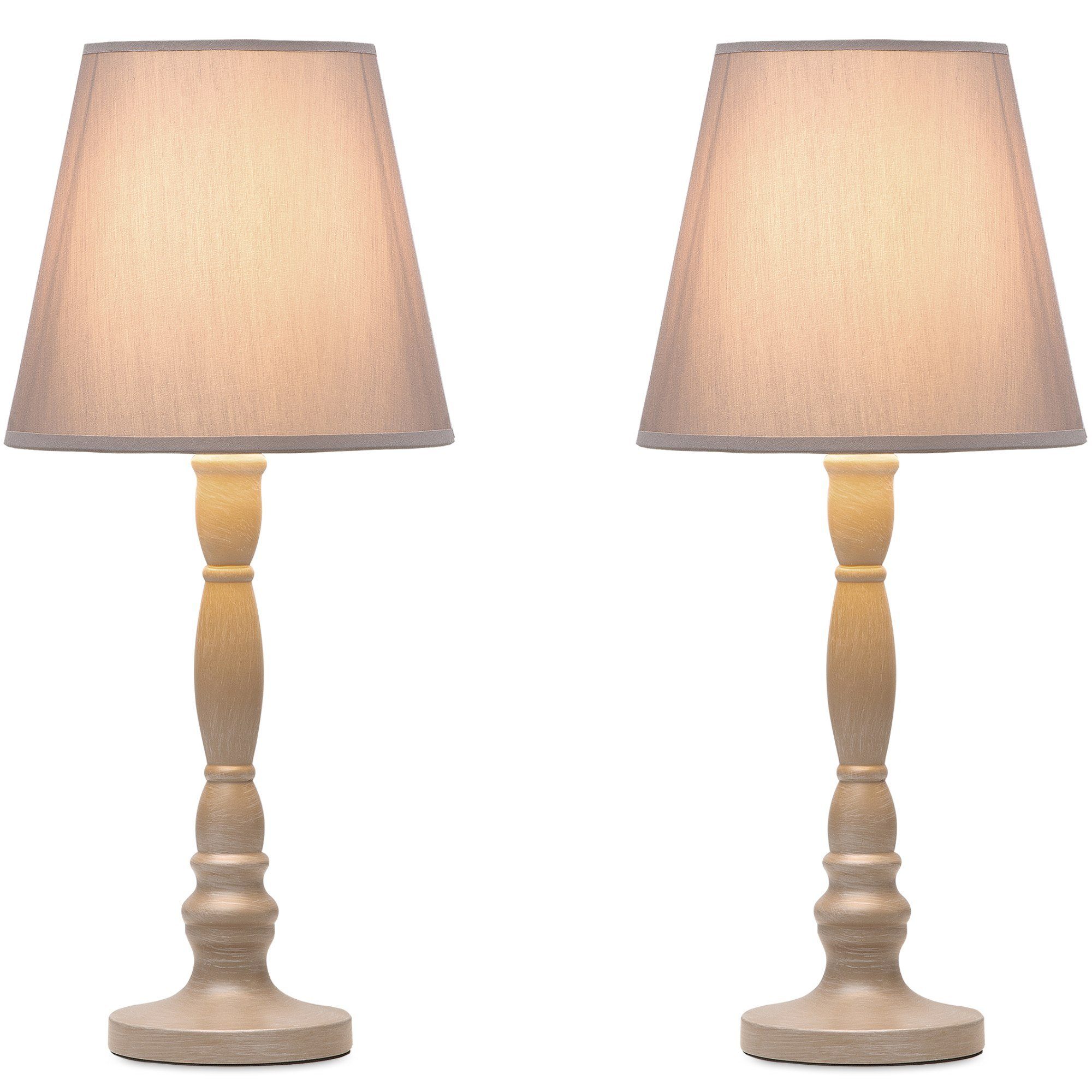 KONSIMO® Tischleuchte GITTA Tischlampe, ohne Leuchtmittel, 2 Stück günstig online kaufen