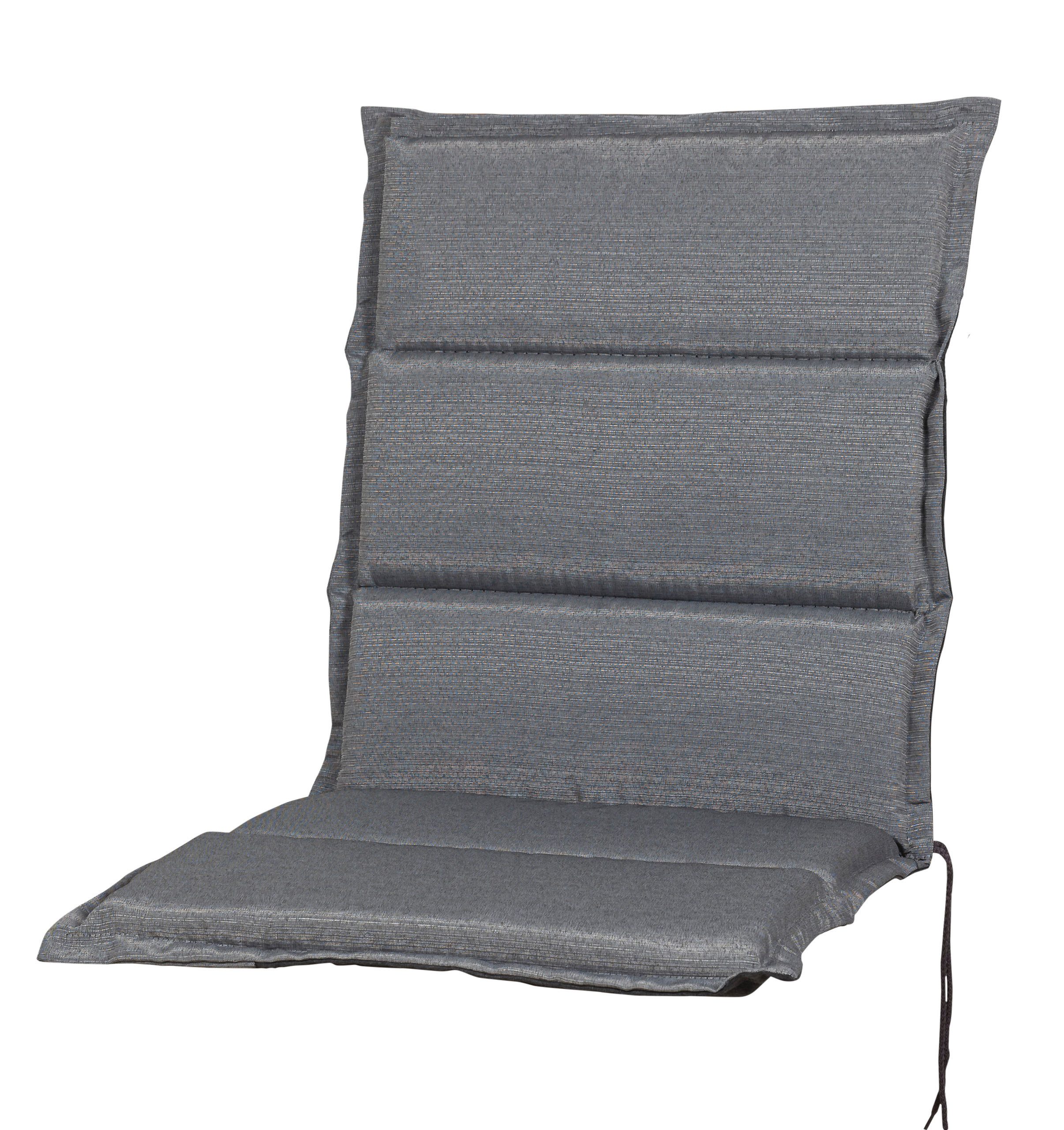 Sun Garden Sesselauflage Niederlehner Elba 50318-712 hellgrau 105x50x4 cm Sun Garden