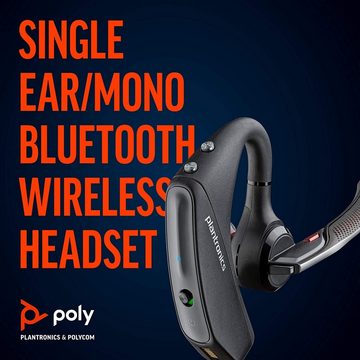 Plantronics Voyager 5200 Office Teams - Bluetooth Headset - schwarz Kopfhörer