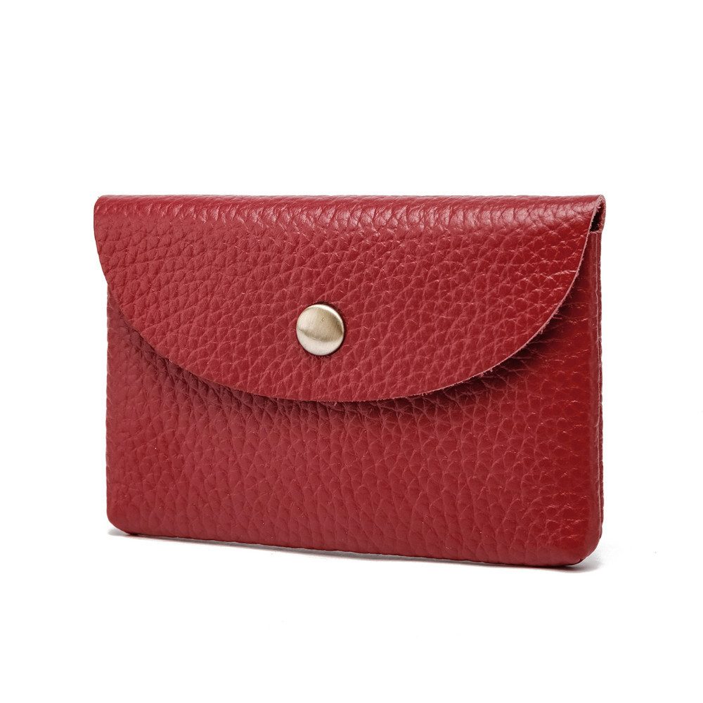 Fomax Kartenetui aus hochwertigem Echtleder, Kompakte Kartentasche für bis günstig online kaufen