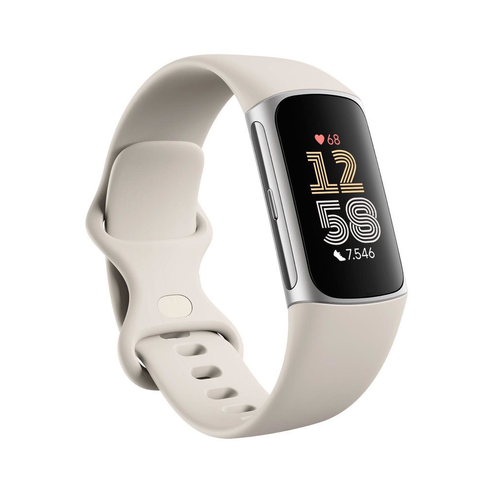 fitbit Fitness-Tracker Charge 6 Porcelain Fitness Tracker