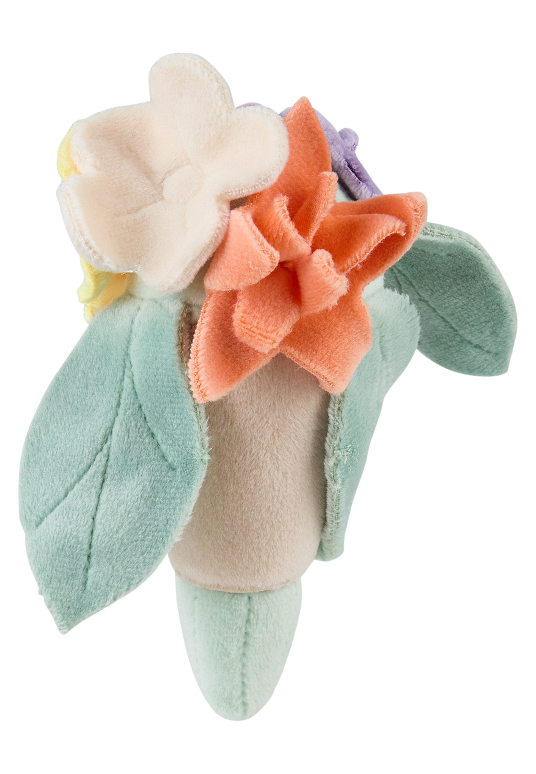 Sterntaler® Kuscheltier Kuscheltier S Blumenstrauß (Einzelartikel, 1-St), kuschelige Stoffen, weich wattiert, süße Details, Zwitscherfunktion