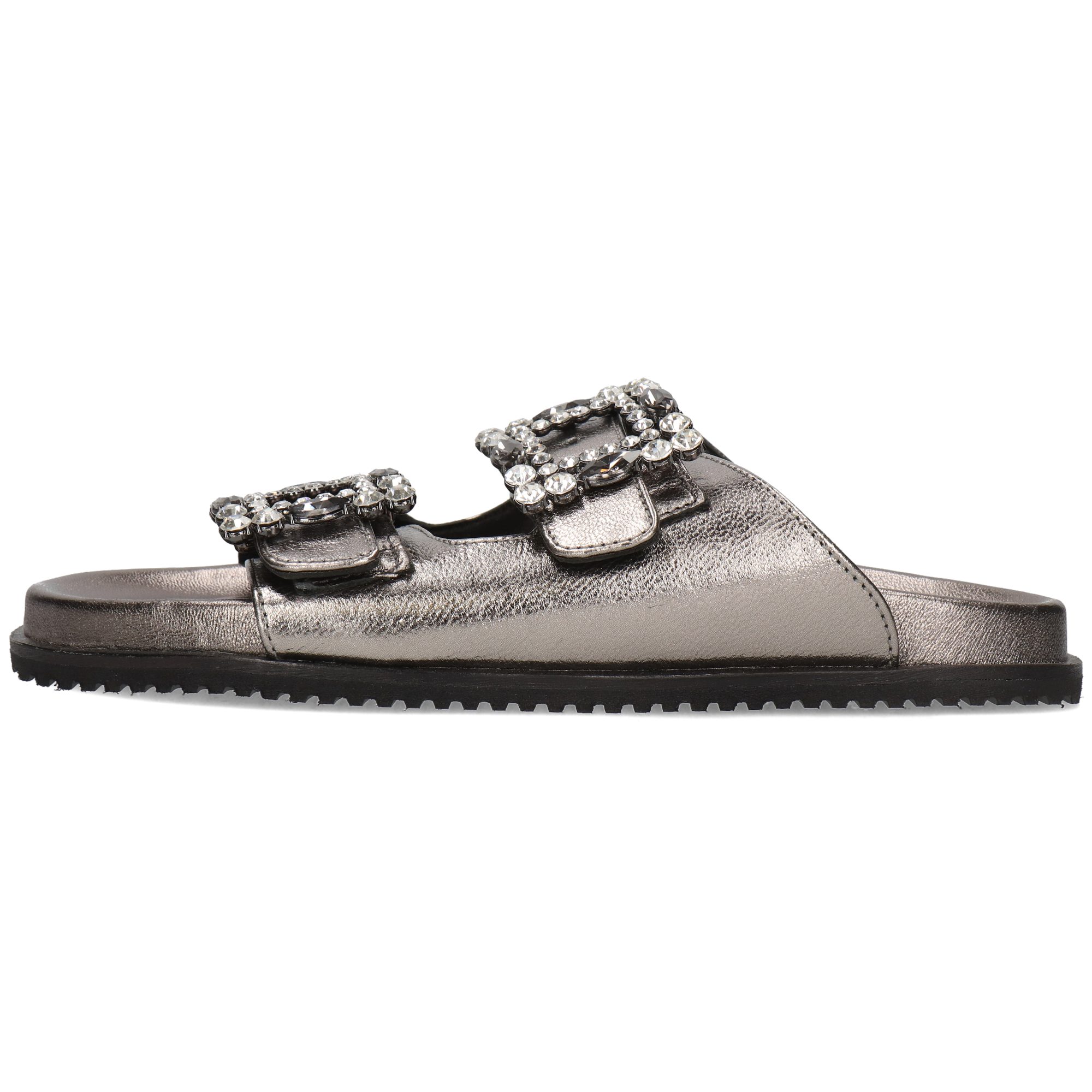 Melvin & Hamilton Eve 1 Leder-Pantoletten für Damen Pantolette Flache Absätze, Echtes Leder
