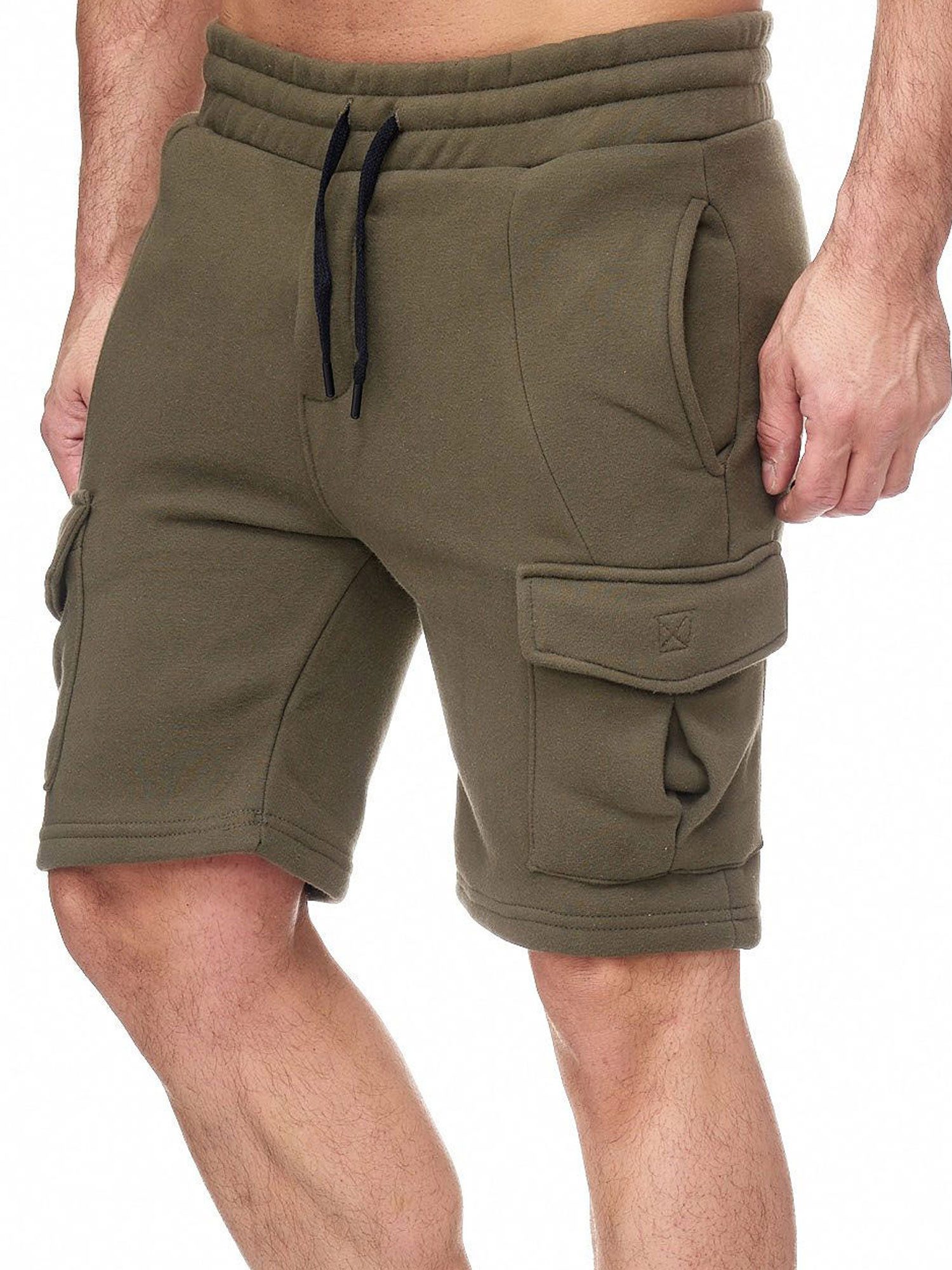 Tazzio Sweatshorts 18605 moderne & zeitlose kurze Cargo Hose günstig online kaufen