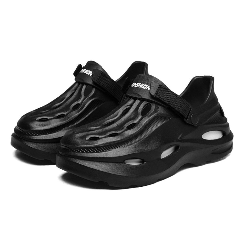 HUSK'SWARE Atmungsaktive Freizeitschuhe Clog (Verstellbarer Fersenriemen, Leicht & bequem) Weiches & flexibles EVA-Material Rutschfeste Sohle