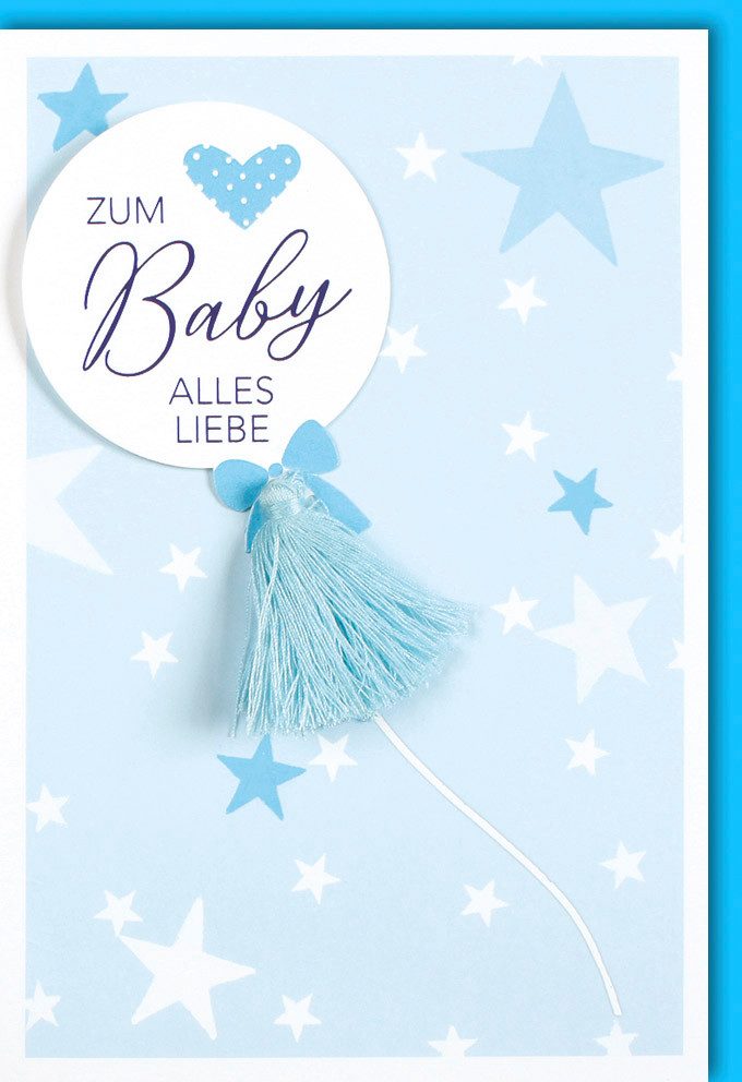 Grußkarten Geburt – Baby – Freudiges Ereignis - Karte mit Umschlag 13