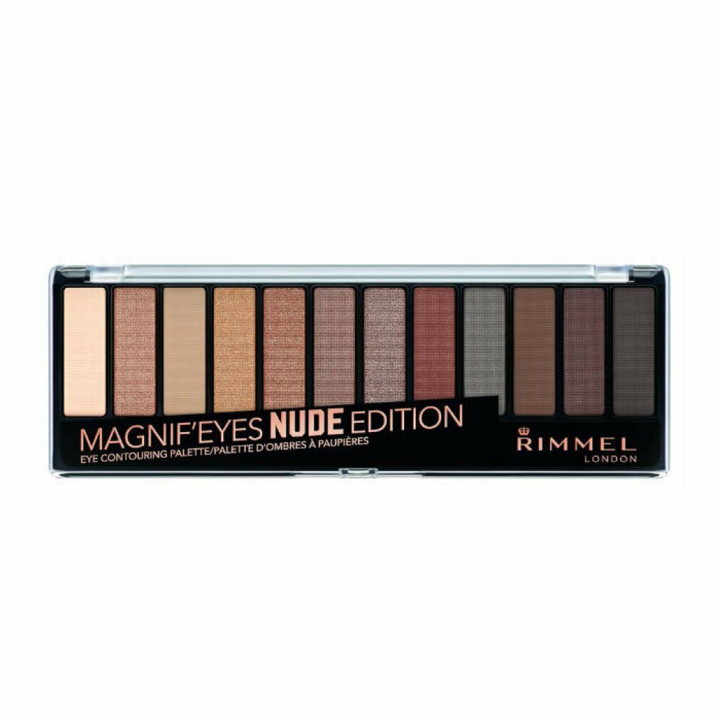 Rimmel London Lidschatten Rimmel Magnif'eyes Eye Contouring Palette Hautfarbe Edition 001