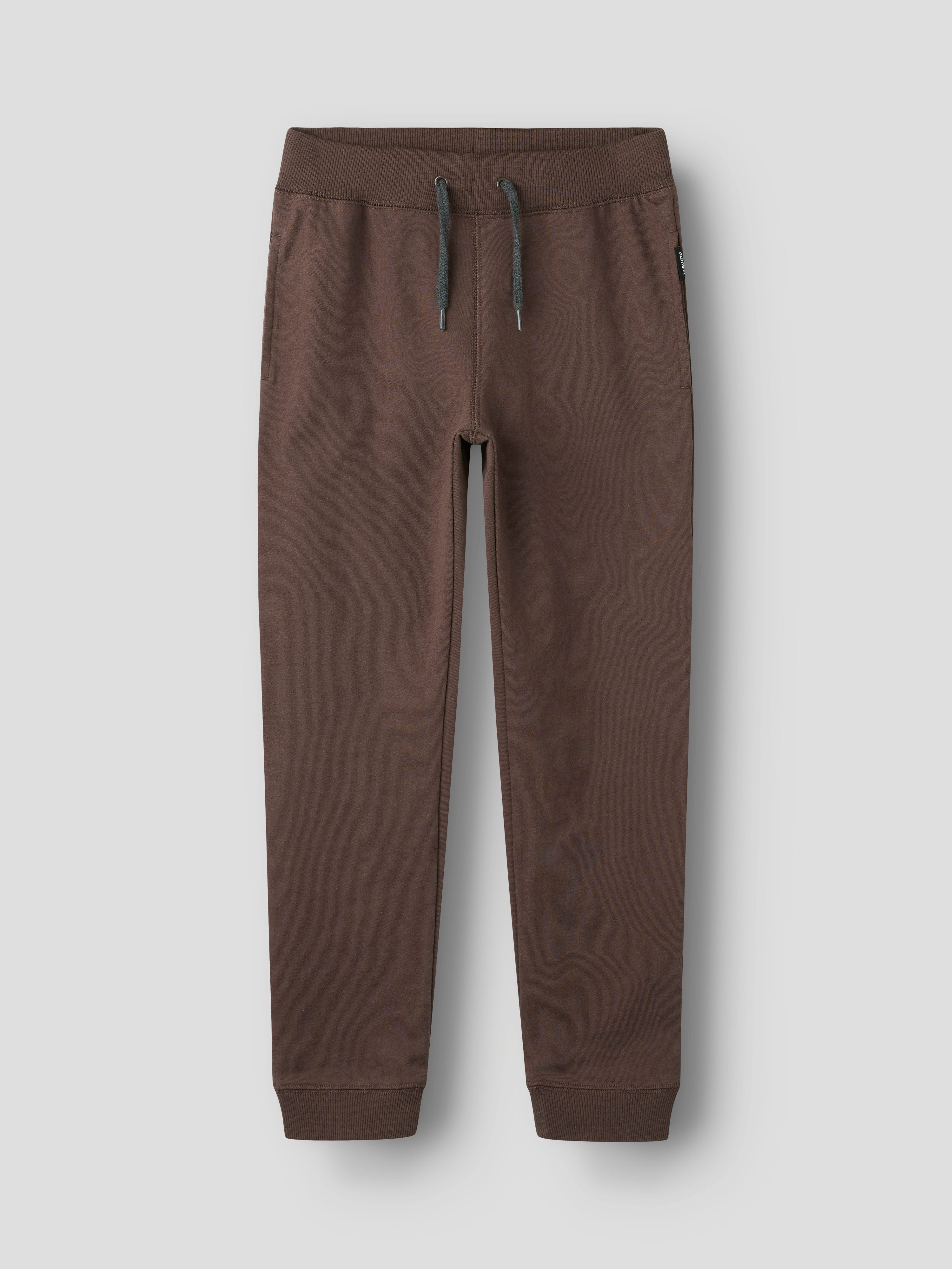 Name It Jogginghose NKMSWEAT für Jungen mit verstellbarem Bund und Kordelzug unifarben, casual, regular fit, Baumwollmix, Rundhals