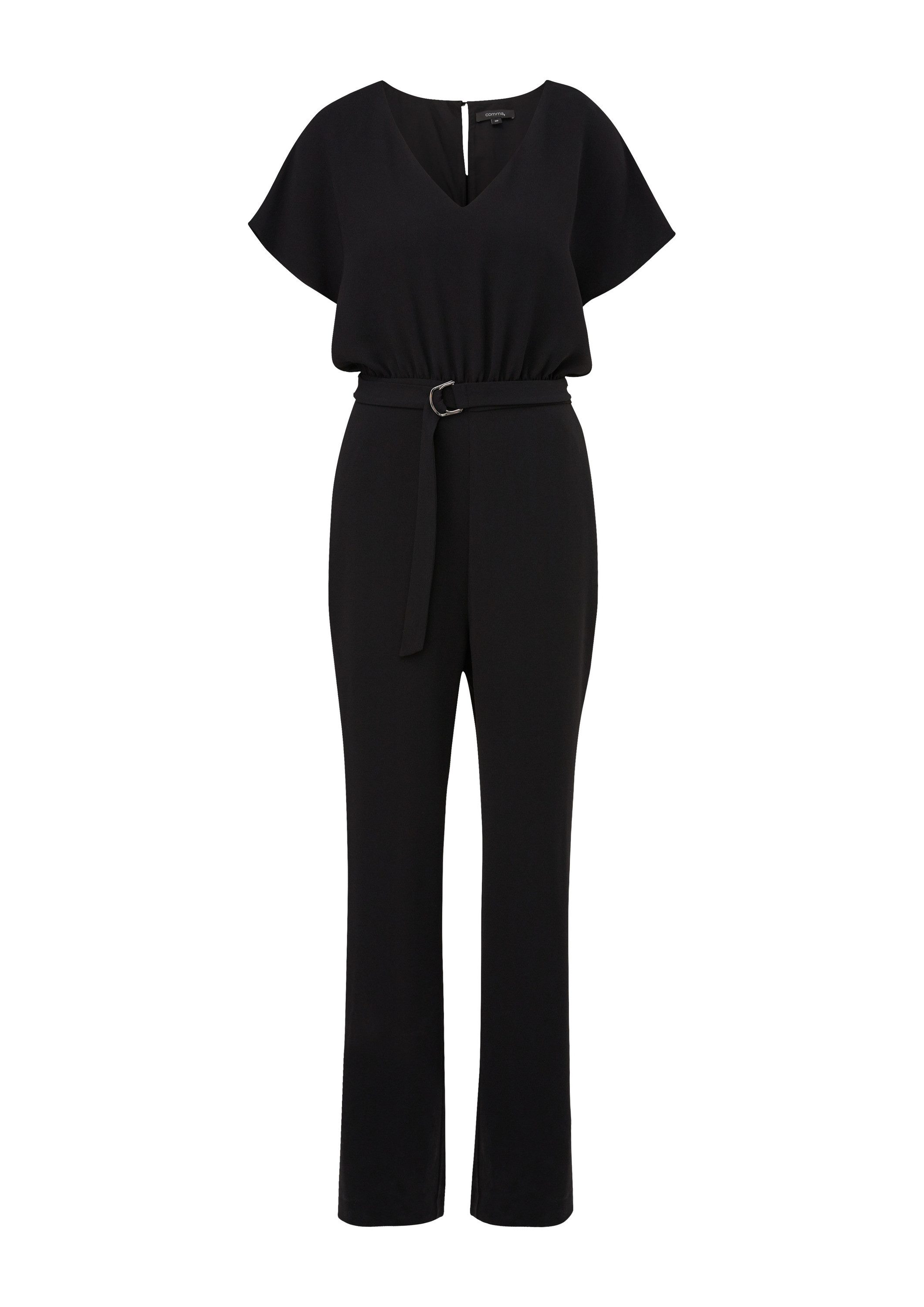 comma Jumpsuit Overall Overall mit integriertem Gürtel günstig online kaufen