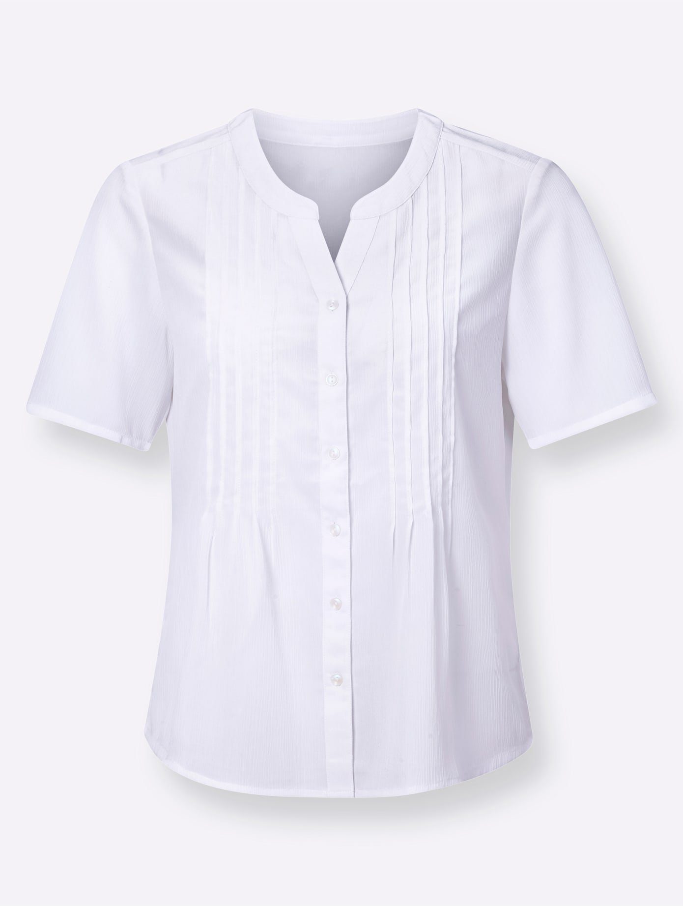 Damen Shirts Classic Basics Kurzarmbluse
