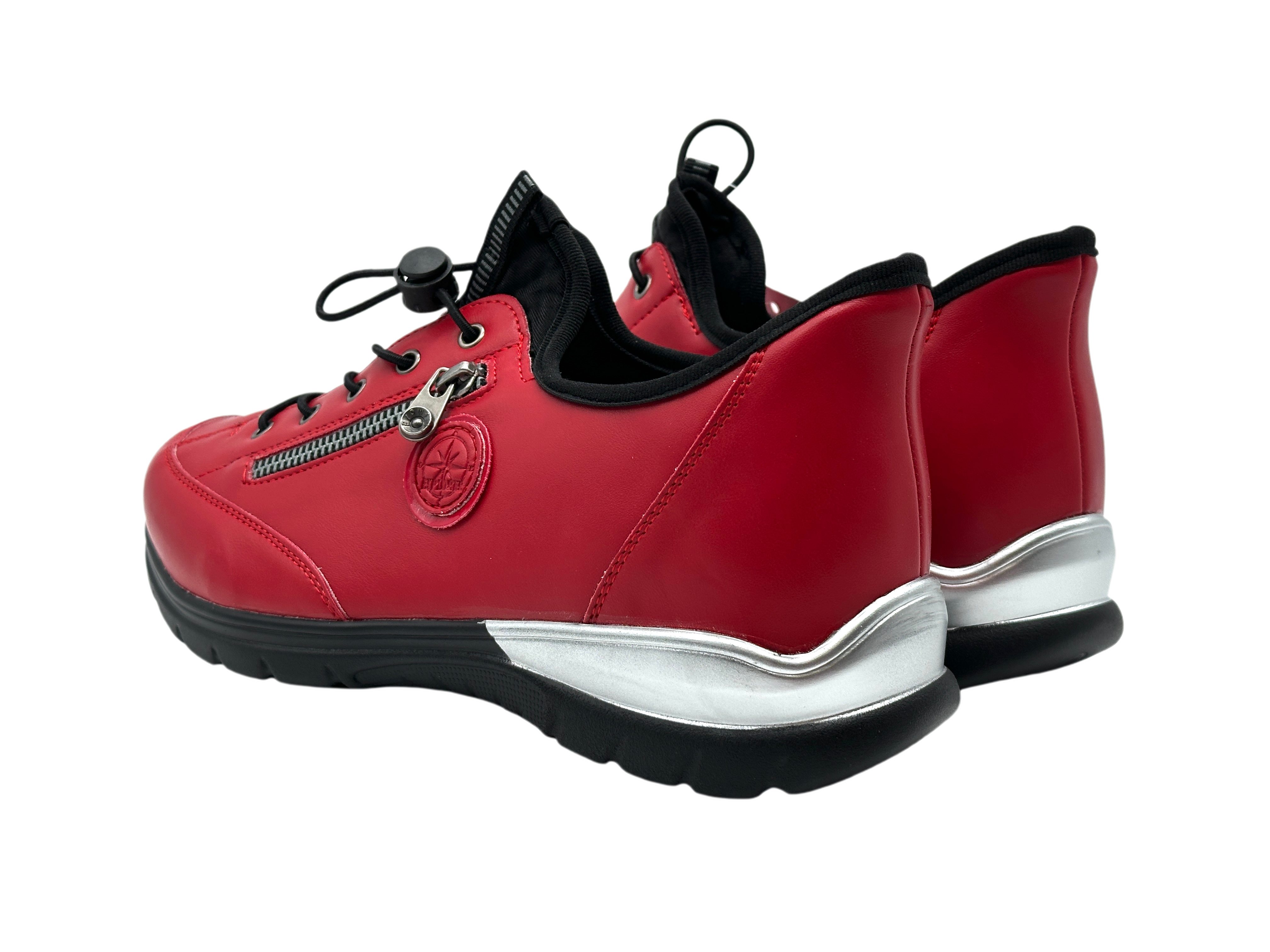 Nowaland Damen Komfort Halbschuhe Low-Top Sneaker besonders leicht mit flexibler Komfortsohle