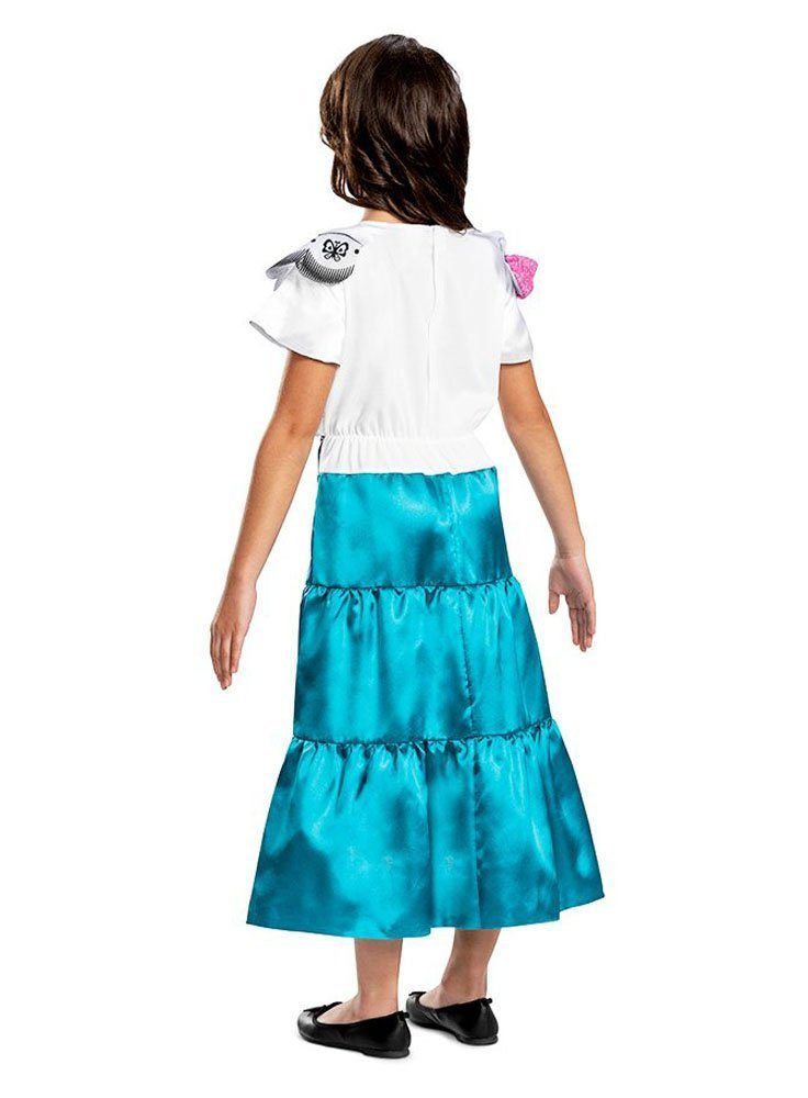 Metamorph Prinzessin-Kostüm Disney's Encanto - Mirabel Kostüm für Kinder, Fantasievolles Kleid der Hauptfigur aus dem zauberhaften Film 'Encanto